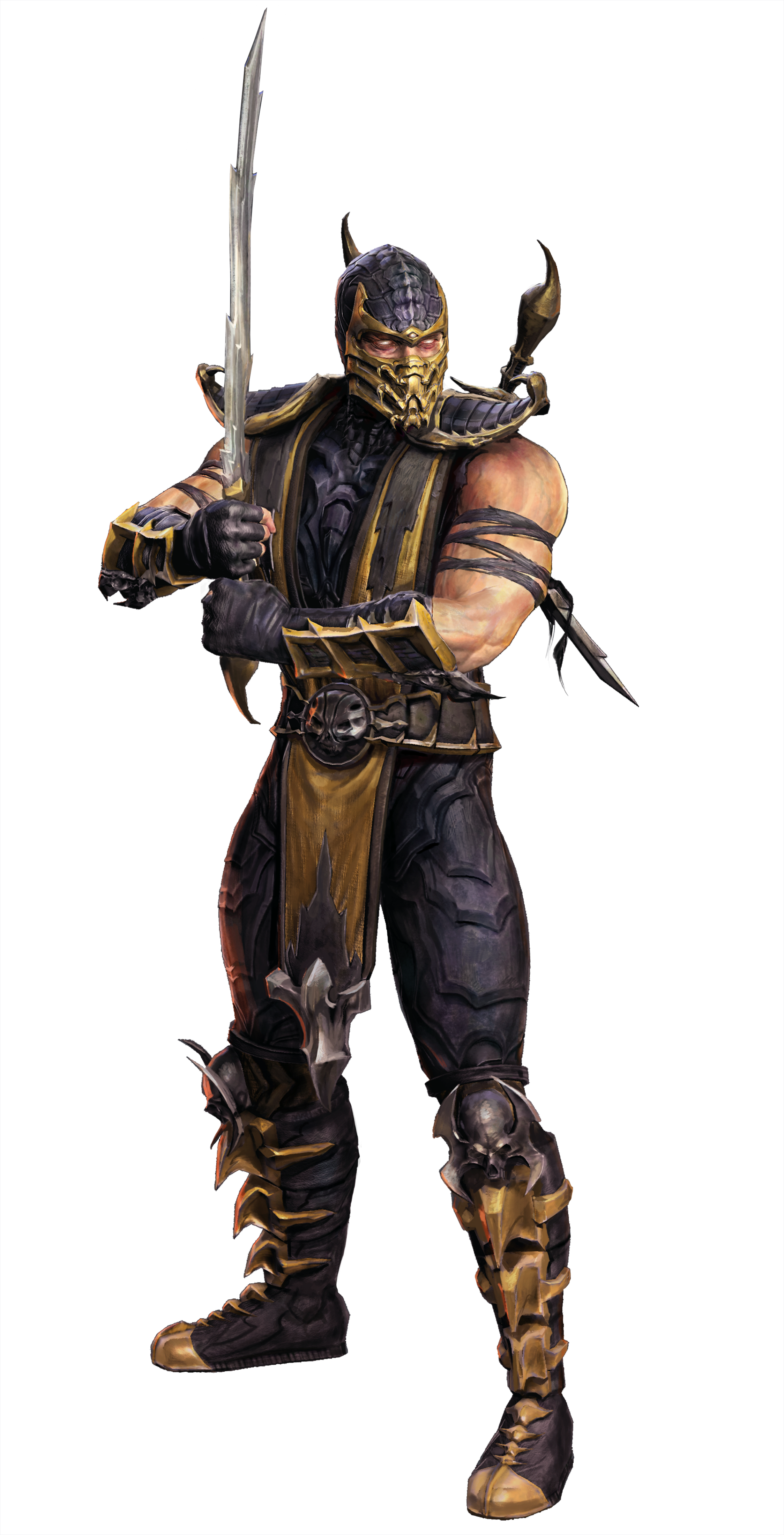 male mortal_kombat mortal_kombat_(2011) scorpion