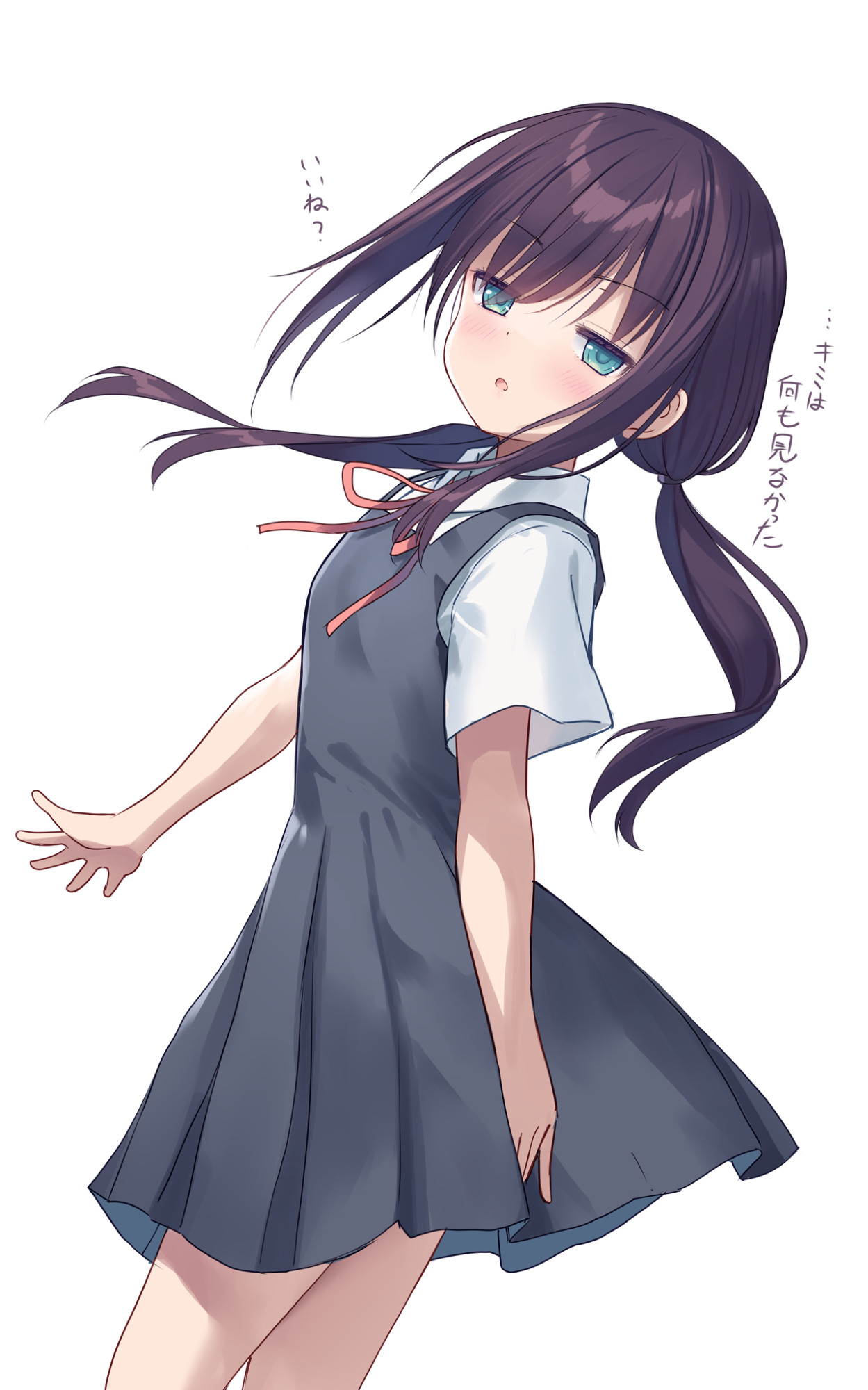na-ga seifuku skirt_lift