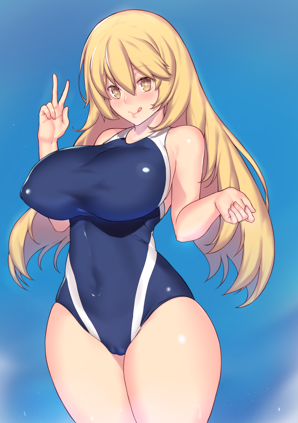 aster_crowley cameltoe erect_nipples shokuhou_misaki swimsuits to_aru_kagaku_no_railgun to_aru_majutsu_no_index