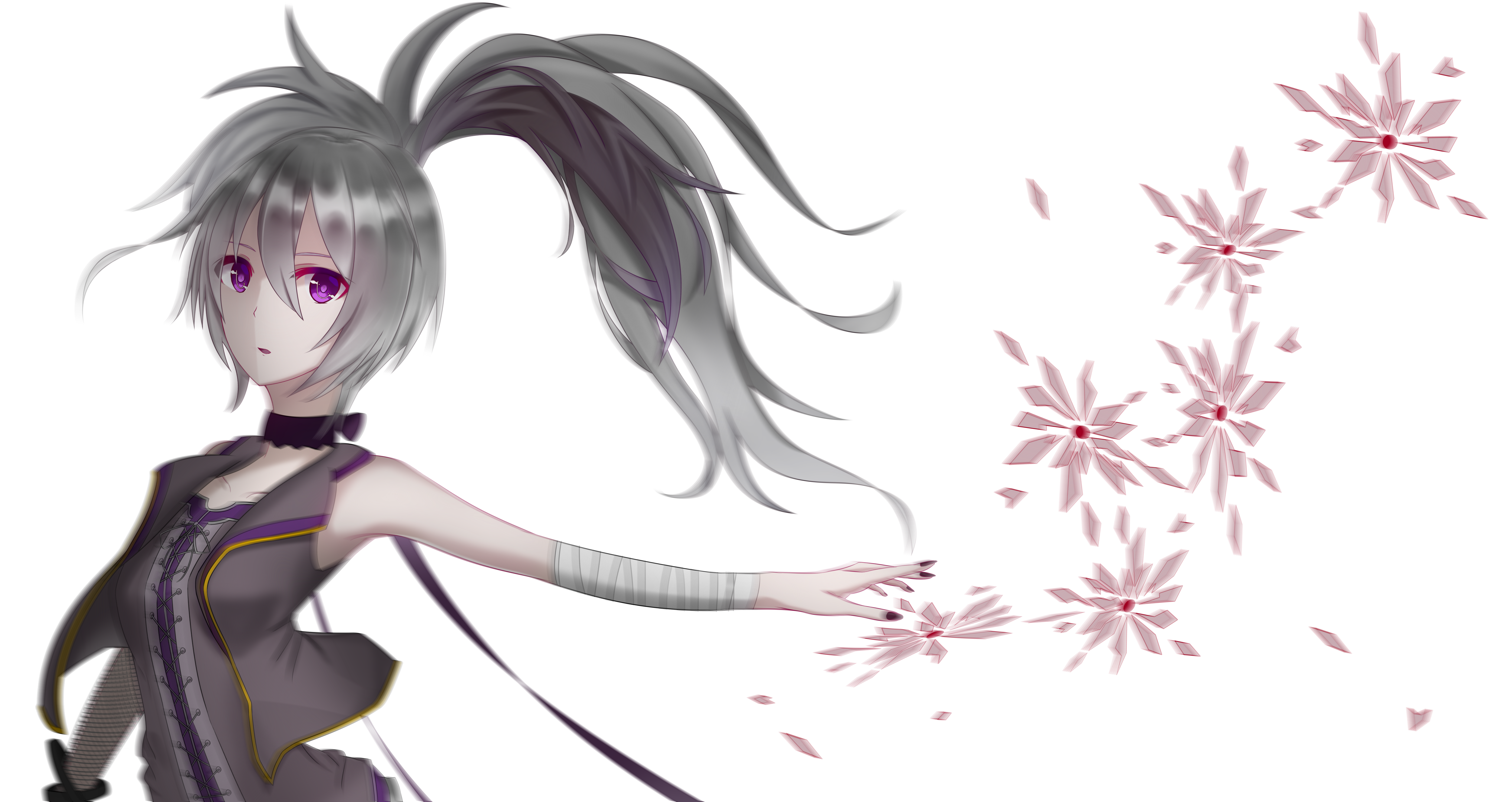 bandages flower_(vocaloid) ruri_tateha vocaloid