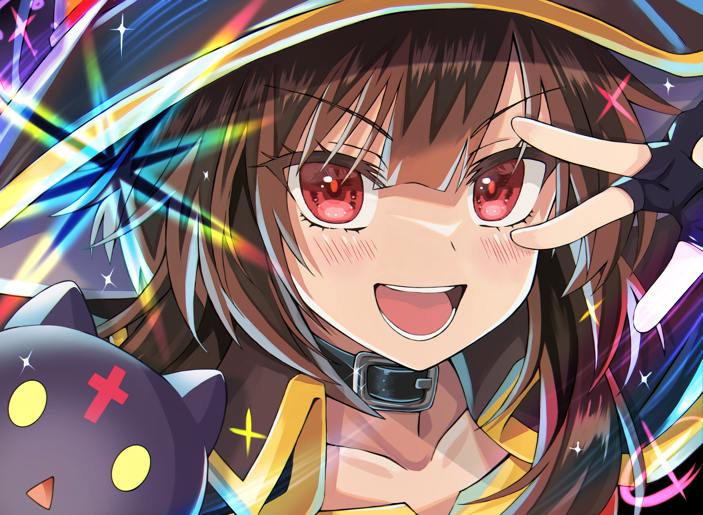 chomusuke kono_subarashii_sekai_ni_shukufuku_wo! megumin tagme witch