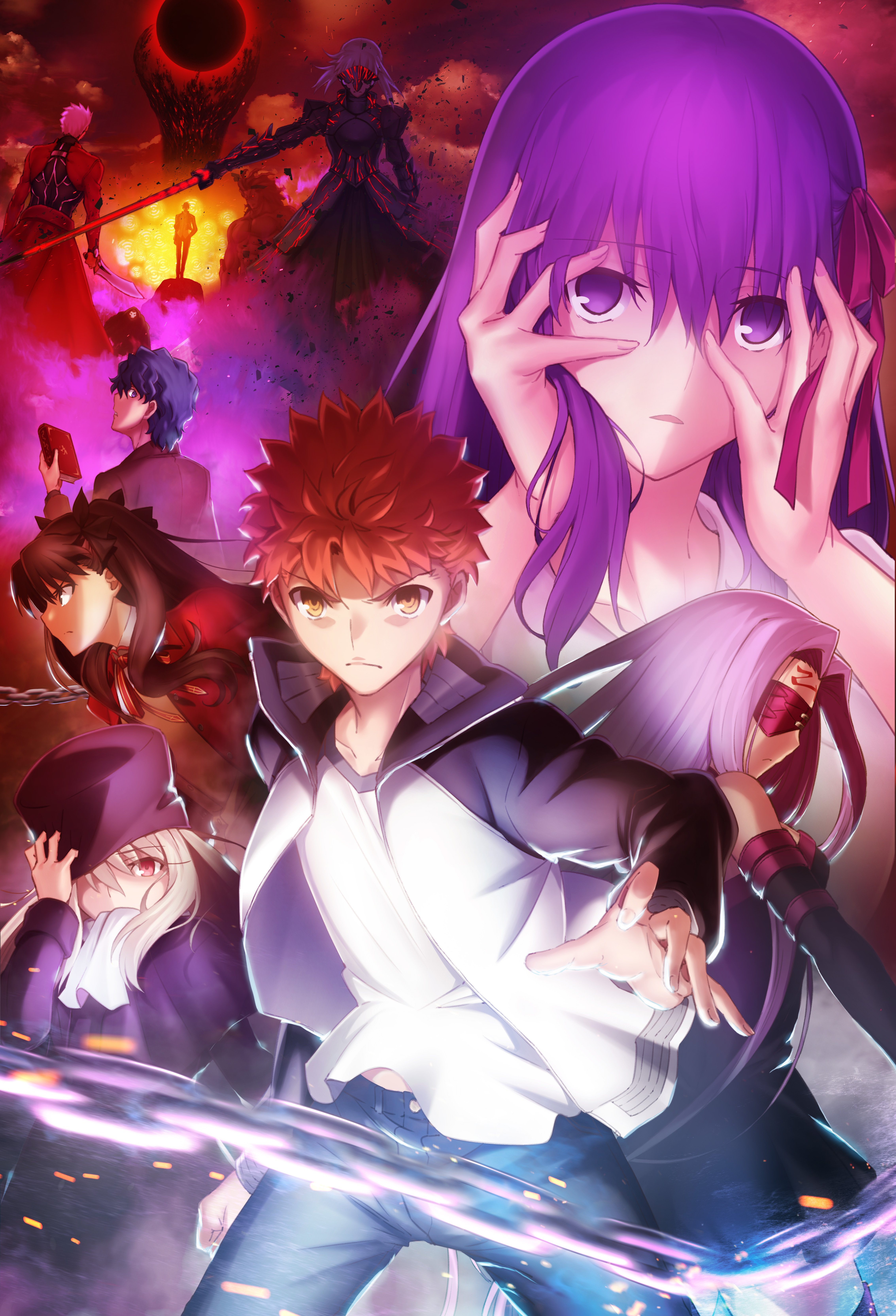 archer artoria_pendragon_(fate) artoria_pendragon_alter_(fate) berserker emiya_shirou fate/stay_night fate/stay_night_heaven's_feel gilgamesh_(fate) illyasviel_von_einzbern matou_sakura matou_shinji rider sudou_tomonori sword tattoo toosaka_rin