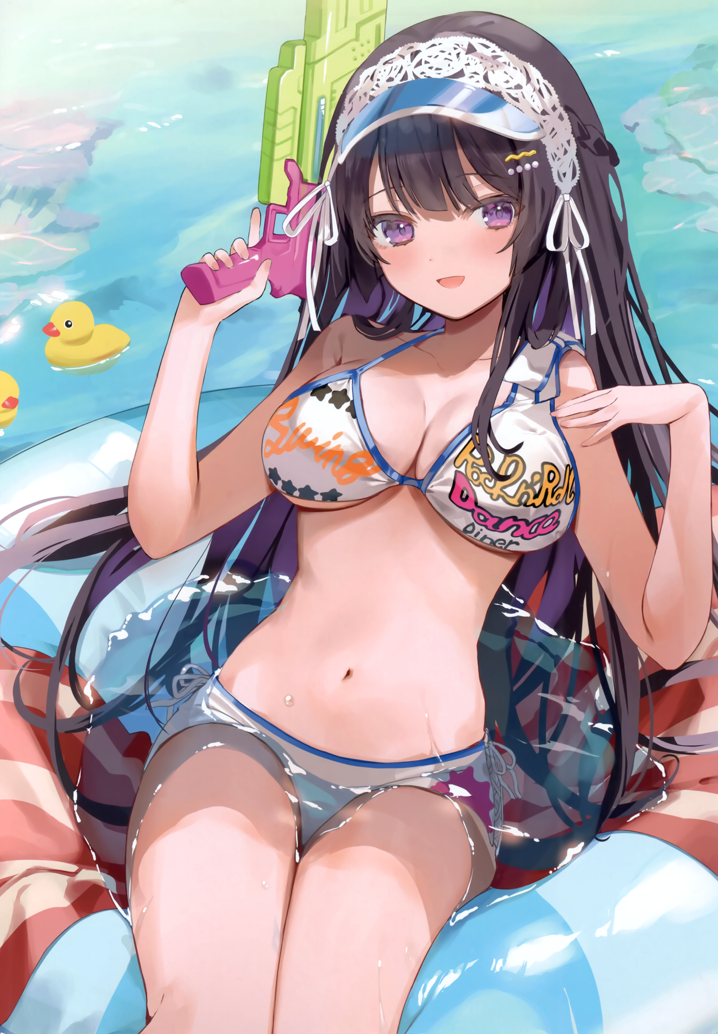 bikini dandakadan gun kanda_done swimsuits wet