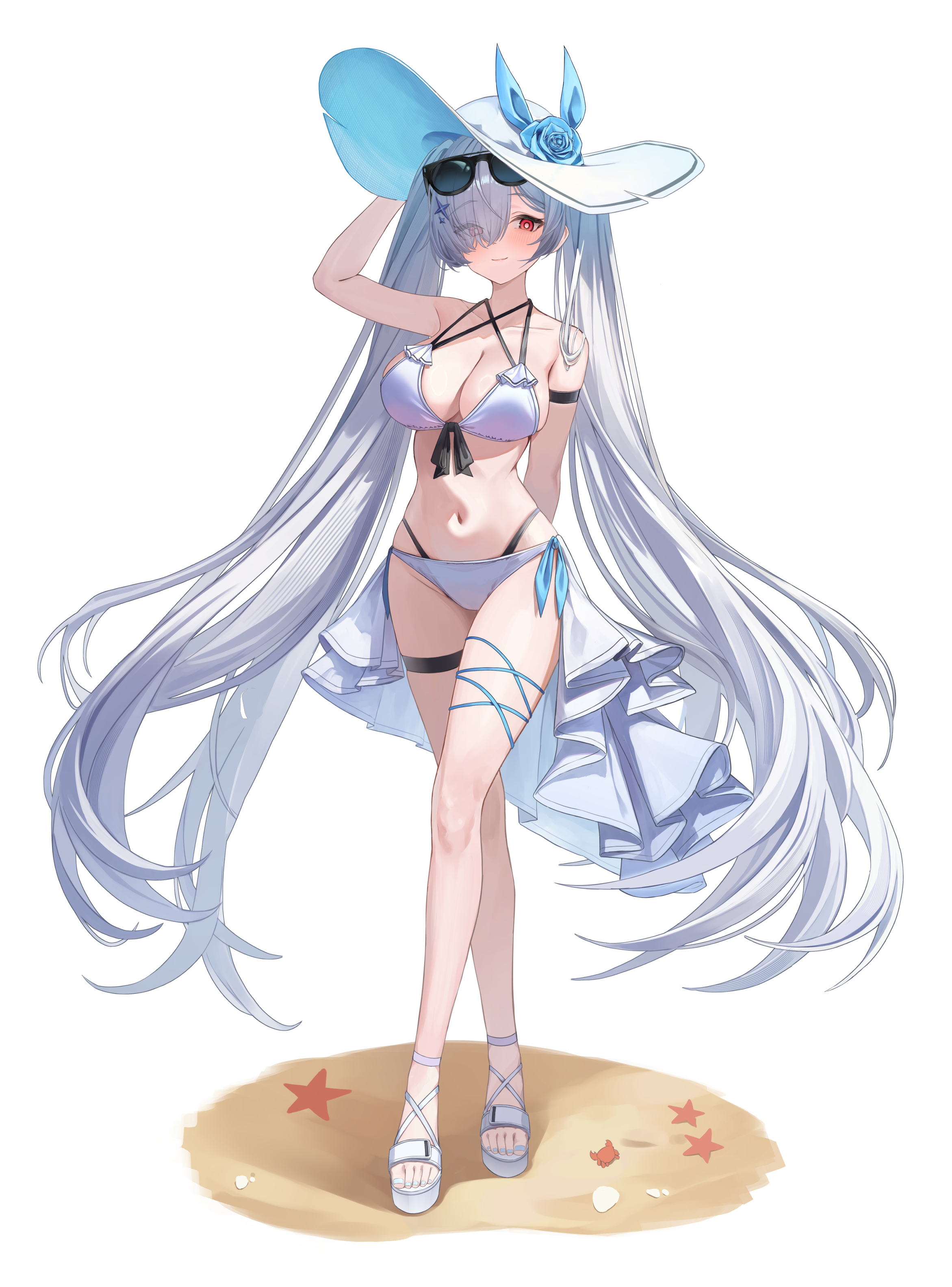 andamiro bikini cinderella_(nikke) garter goddess_of_victory:_nikke megane swimsuits