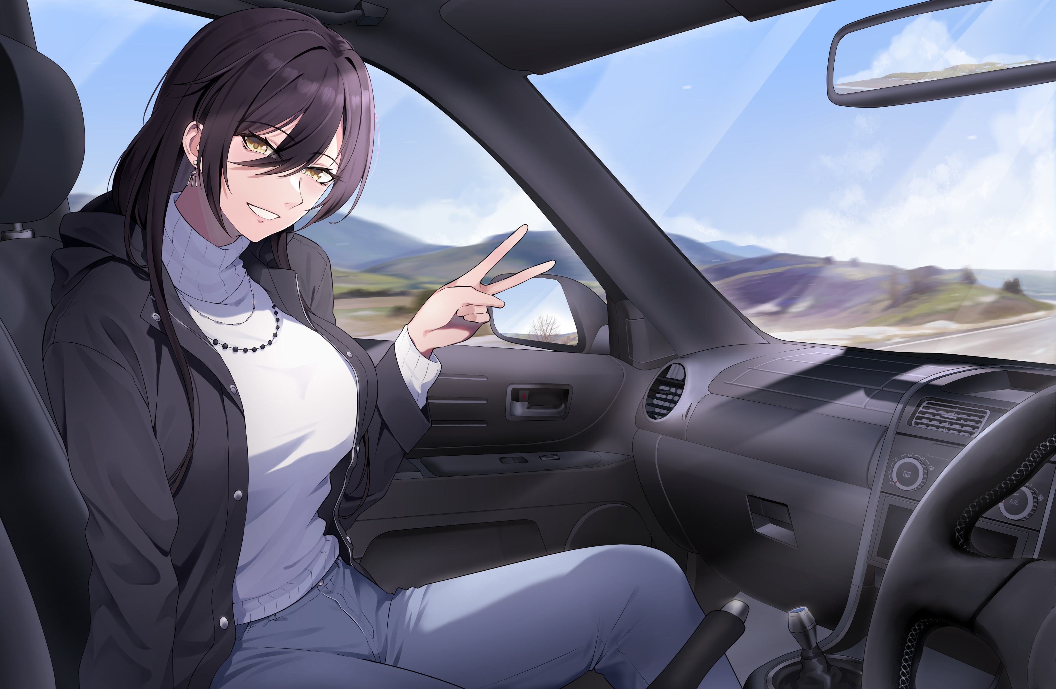 shirase_sakuya sweater tagme the_idolm@ster the_idolm@ster_shiny_colors