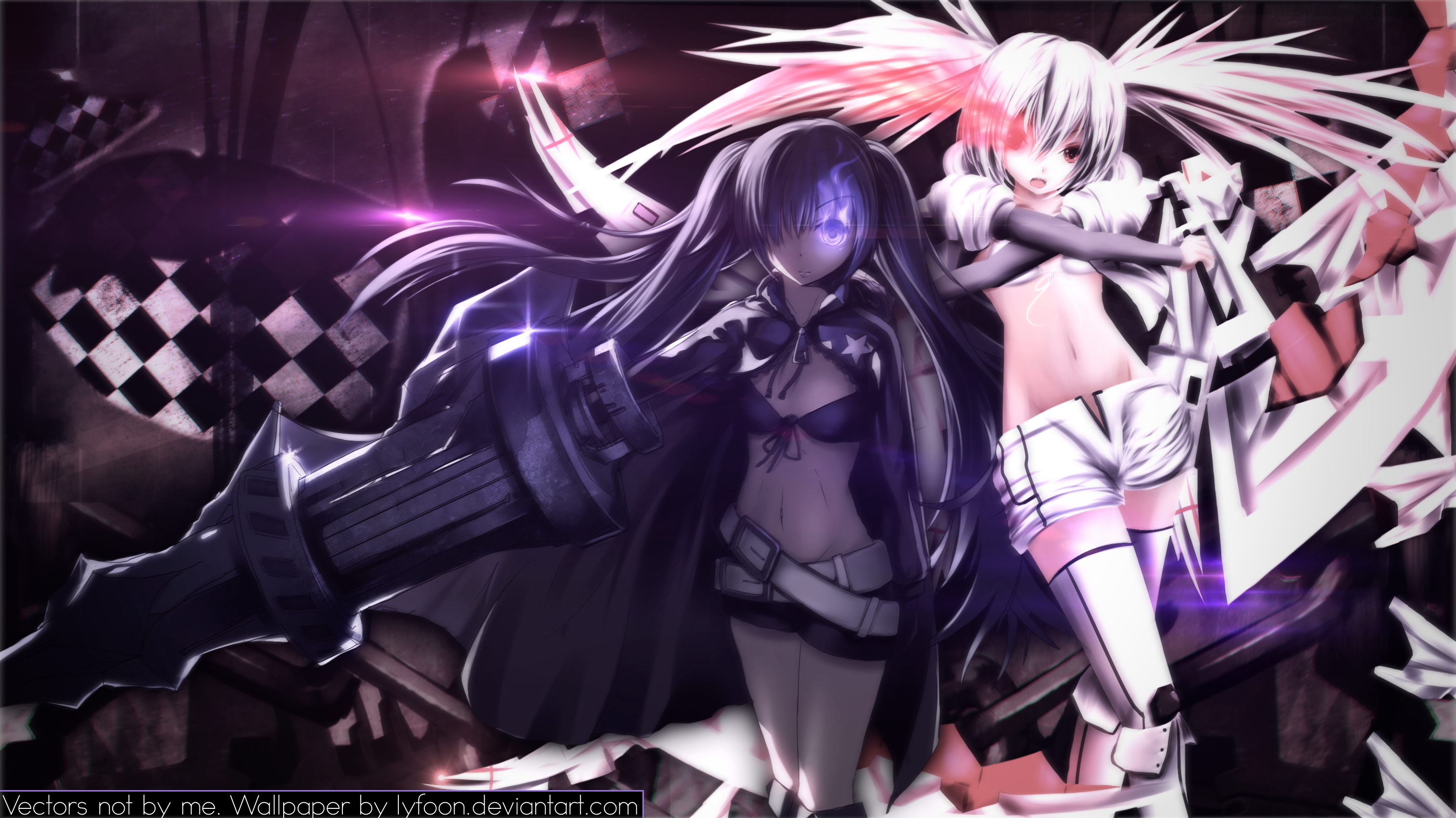 Gimme more nightcore. White Rock Shooter (Digitrevx).