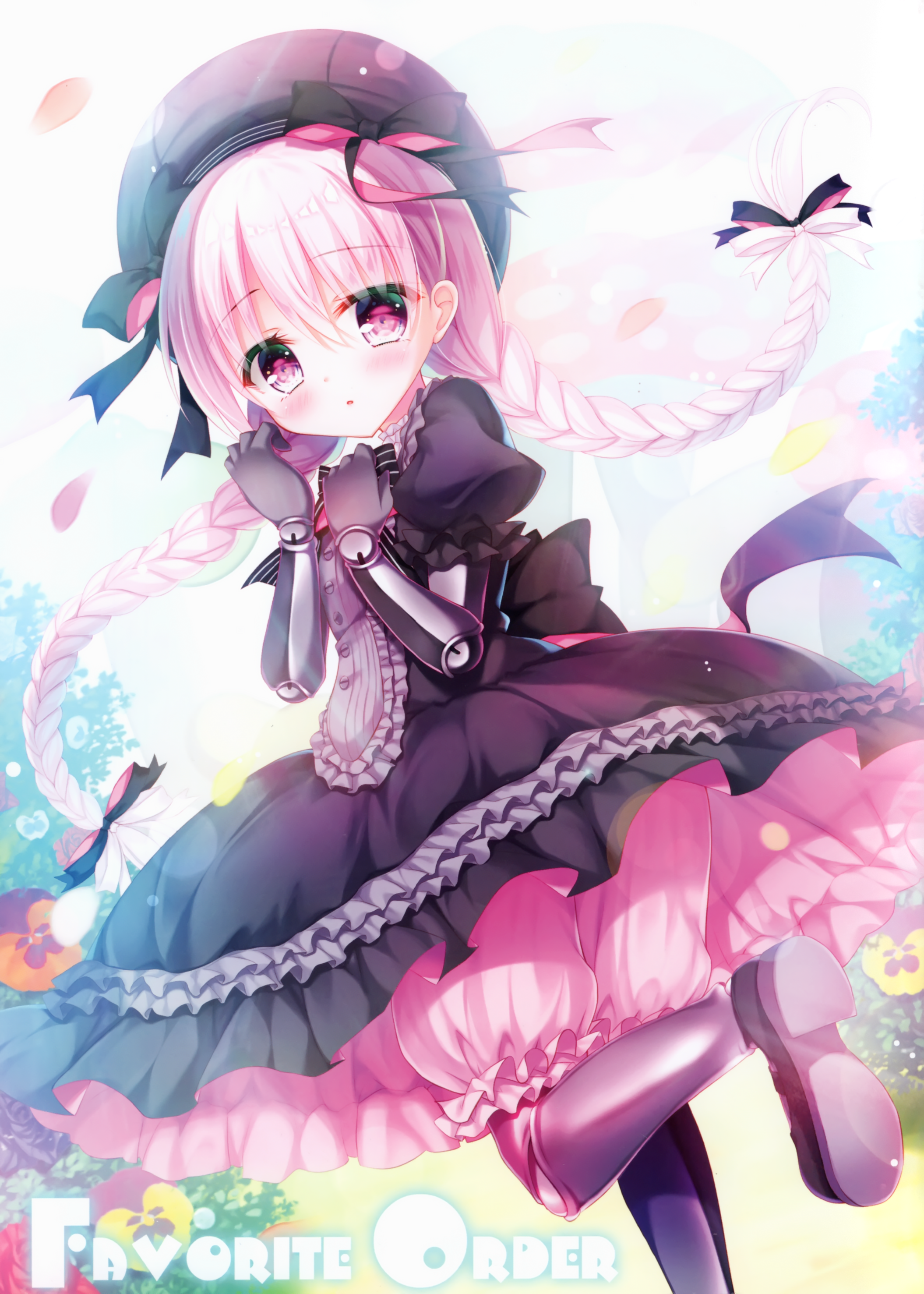 Rokudou Itsuki Fate Grand Order Nursery Rhyme Fate Extra Bloomers Dress Lolita Fashion Yande Re