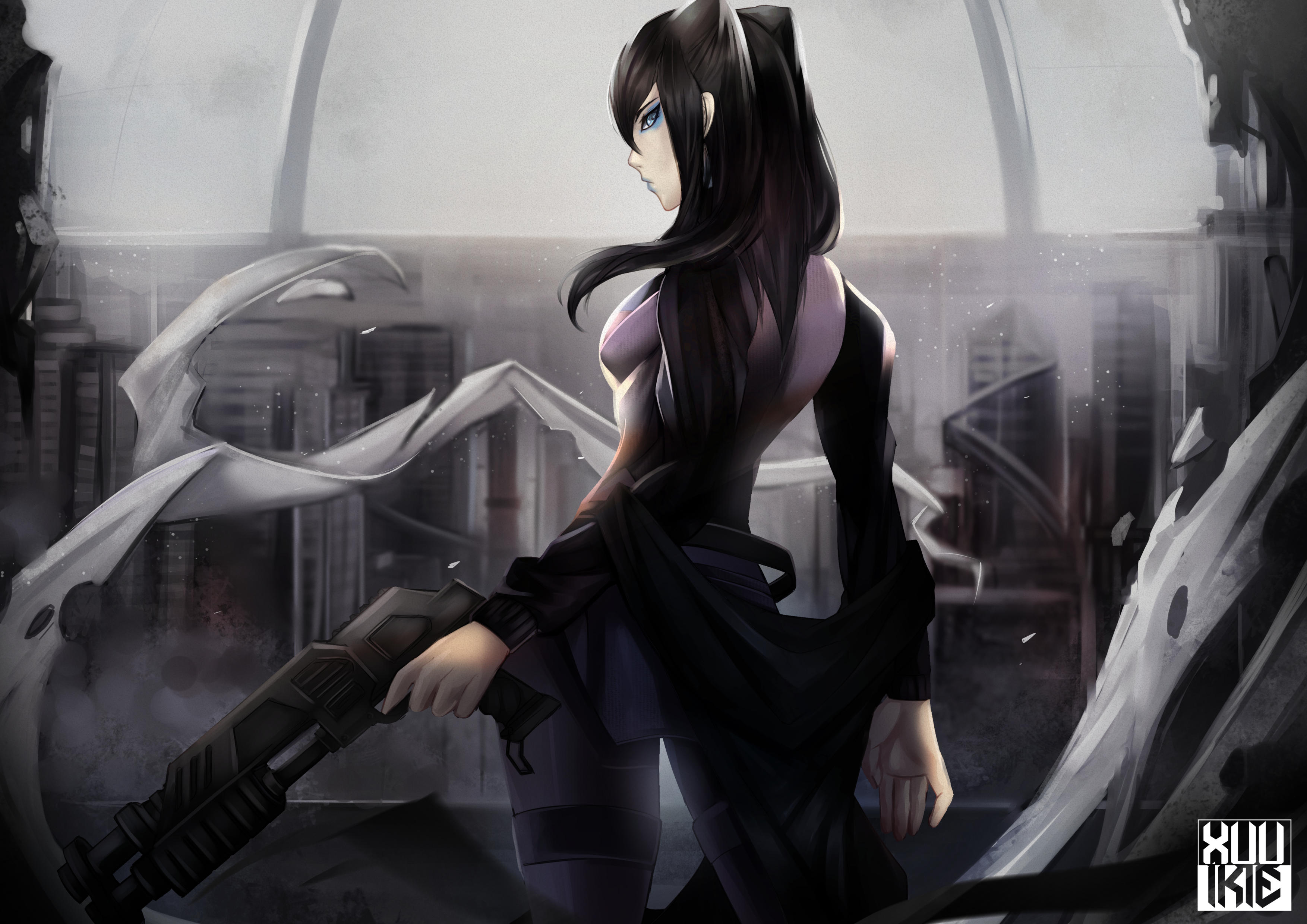 Re-L from Ergo Proxy - CG Cookie