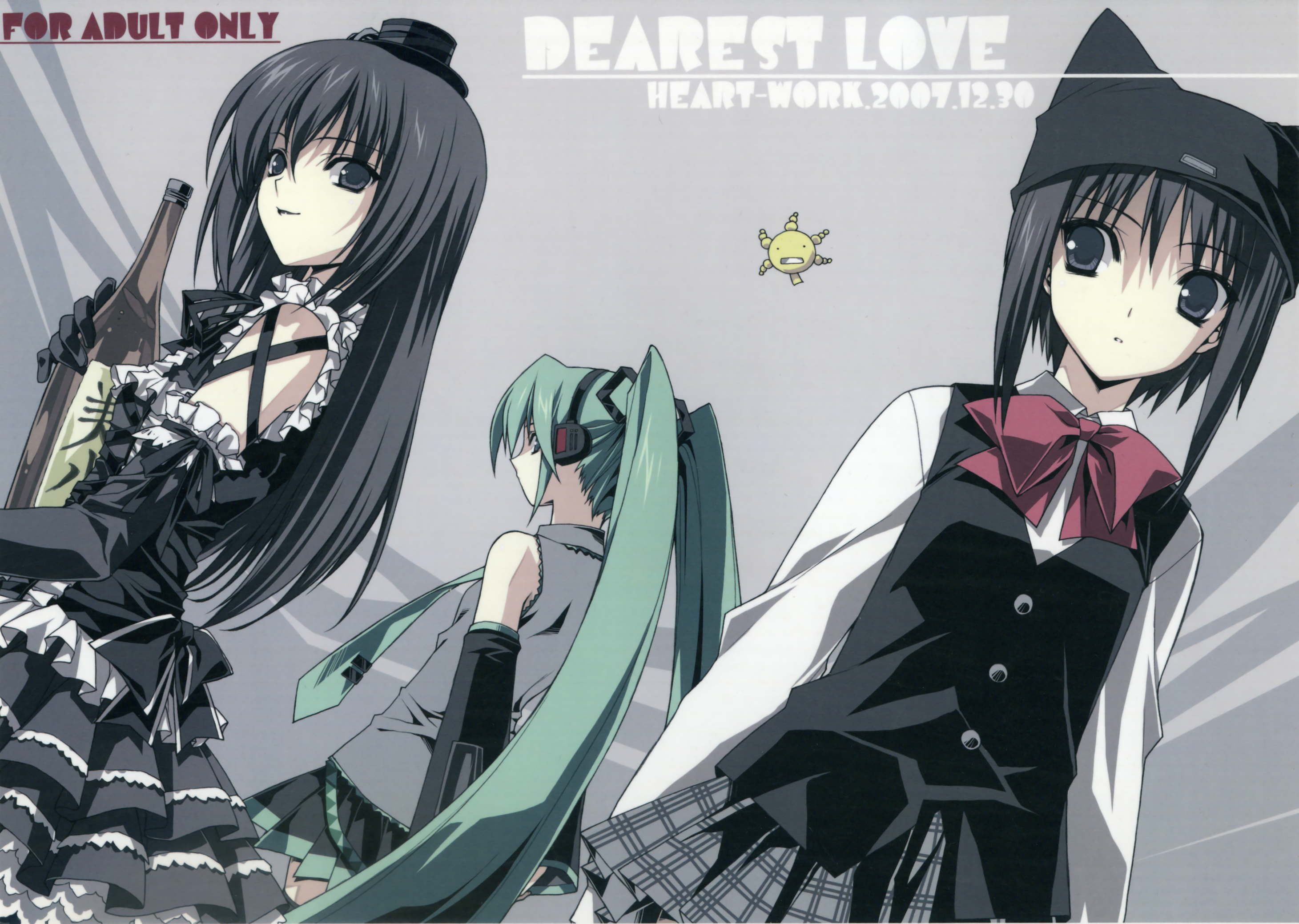 hatsune_miku kawazue_akira lolita_fashion moyashimon p2!_let's_play_pingpong suzuhira_hiro trap vocaloid yuuki_kei