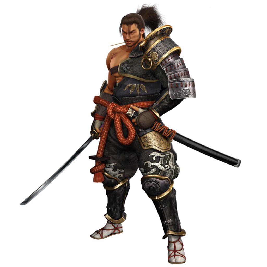 armor cg heishirou_mitsurugi japanese_clothes male samurai soul_calibur sword weapon