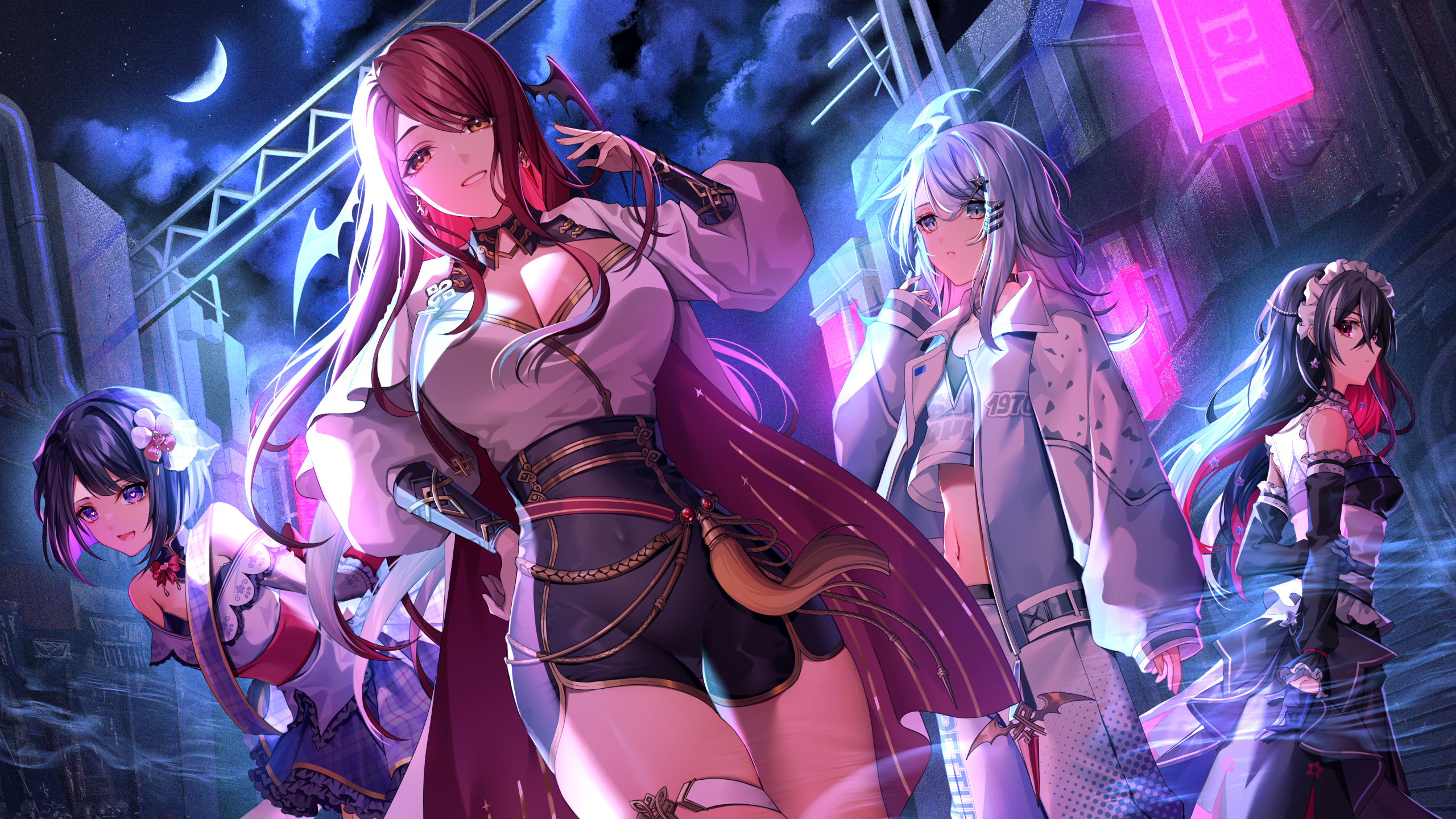 admyra_wyvernhart aegis-link garter lan_philia maefae maid no_bra tagme triggerphish wings