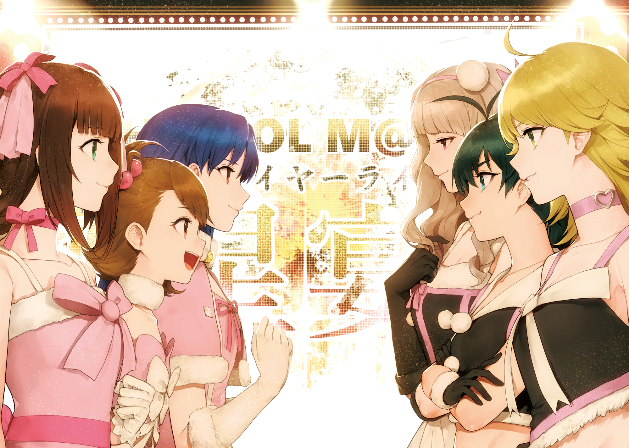 amami_haruka futami_ami ganaha_hibiki hitoto hoshii_miki kisaragi_chihaya shijou_takane the_idolm@ster