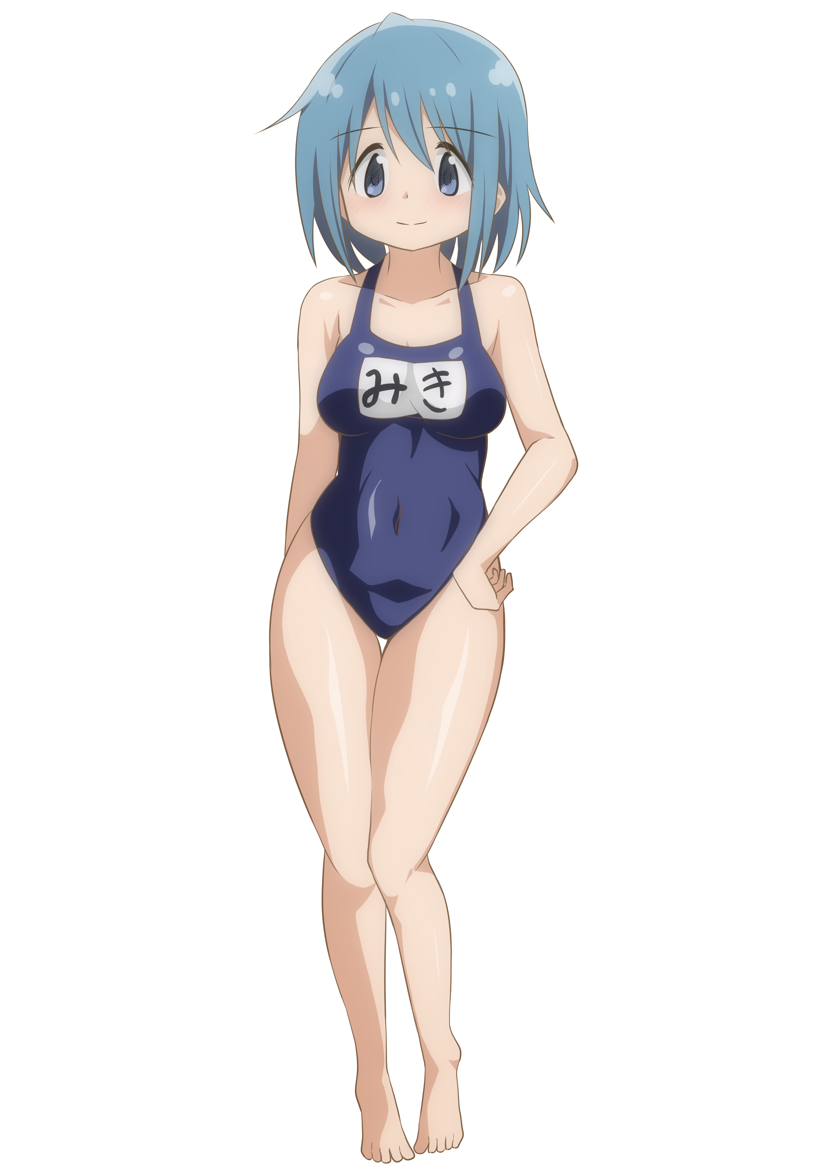 hateri mahou_shoujo_madoka_magica miki_sayaka school_swimsuit swimsuits