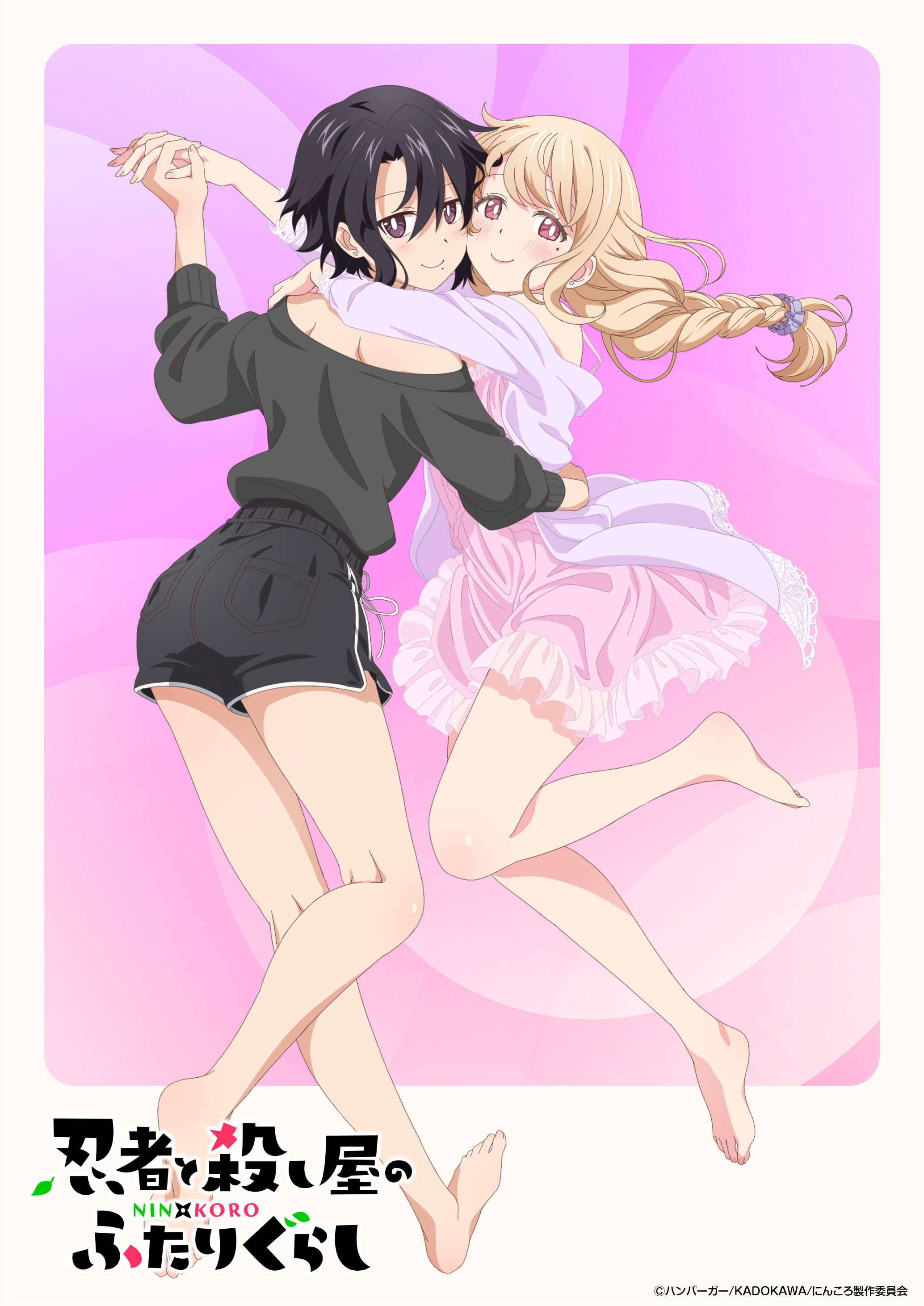 dress kuro_(ninkoro) ninja_to_koroshiya_no_futarigurashi no_bra see_through skirt_lift tagme yuri yuriko_(ninkoro)