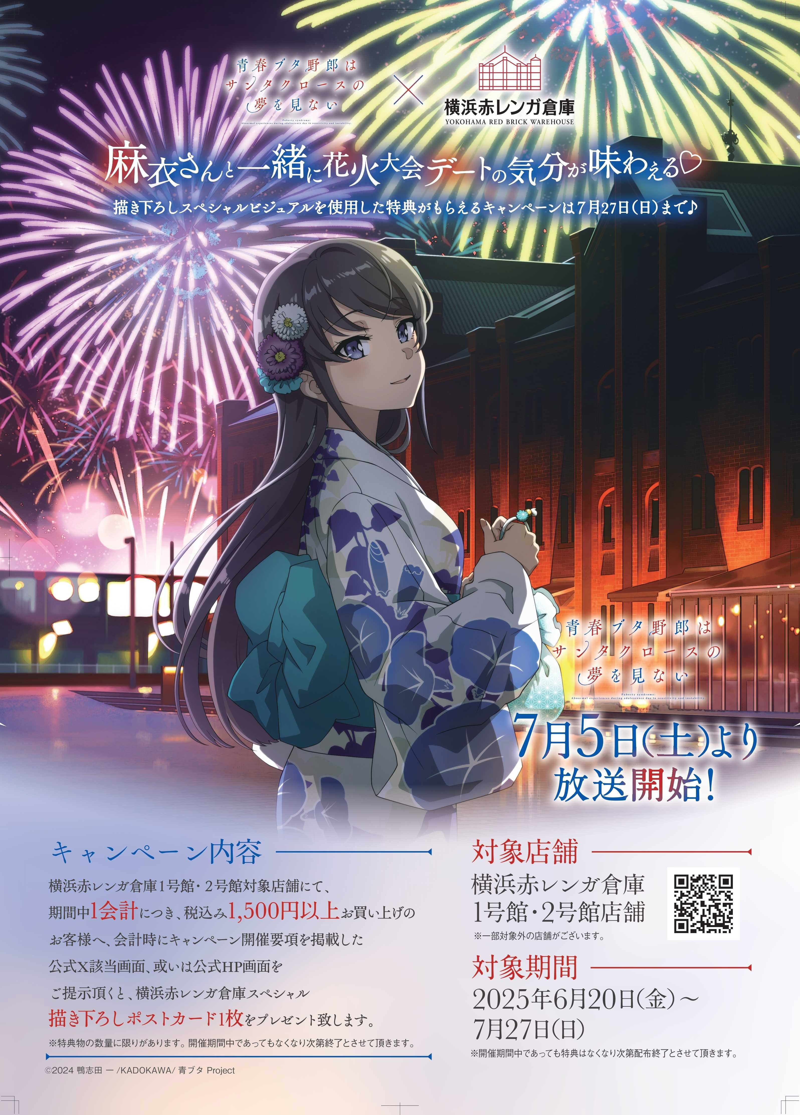 sakurajima_mai seishun_buta_yarou tagme yukata