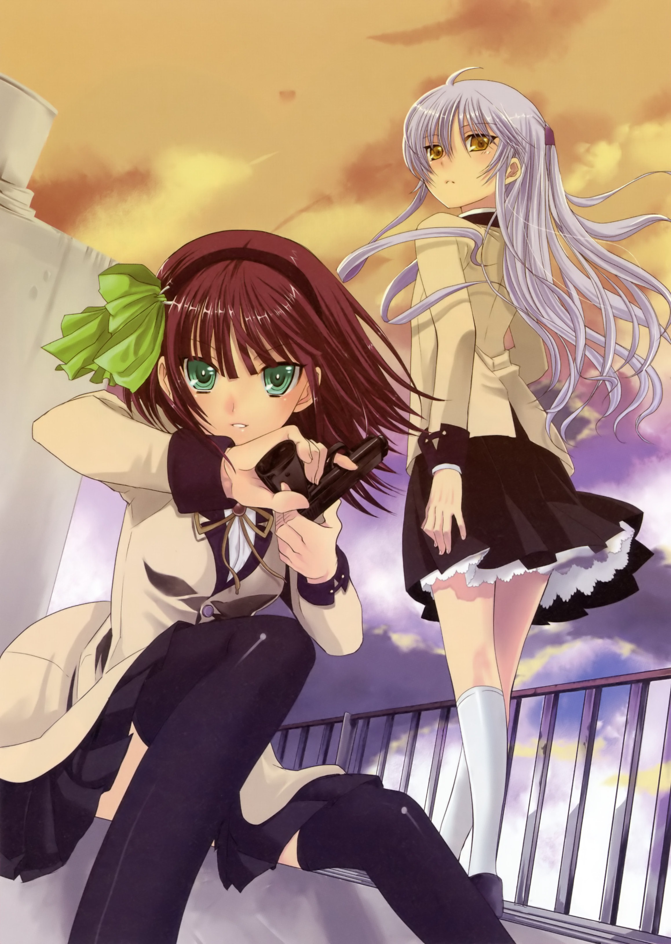 asami yuriko angel beats! nakamura yuri tachibana kanade gun seifuku ...