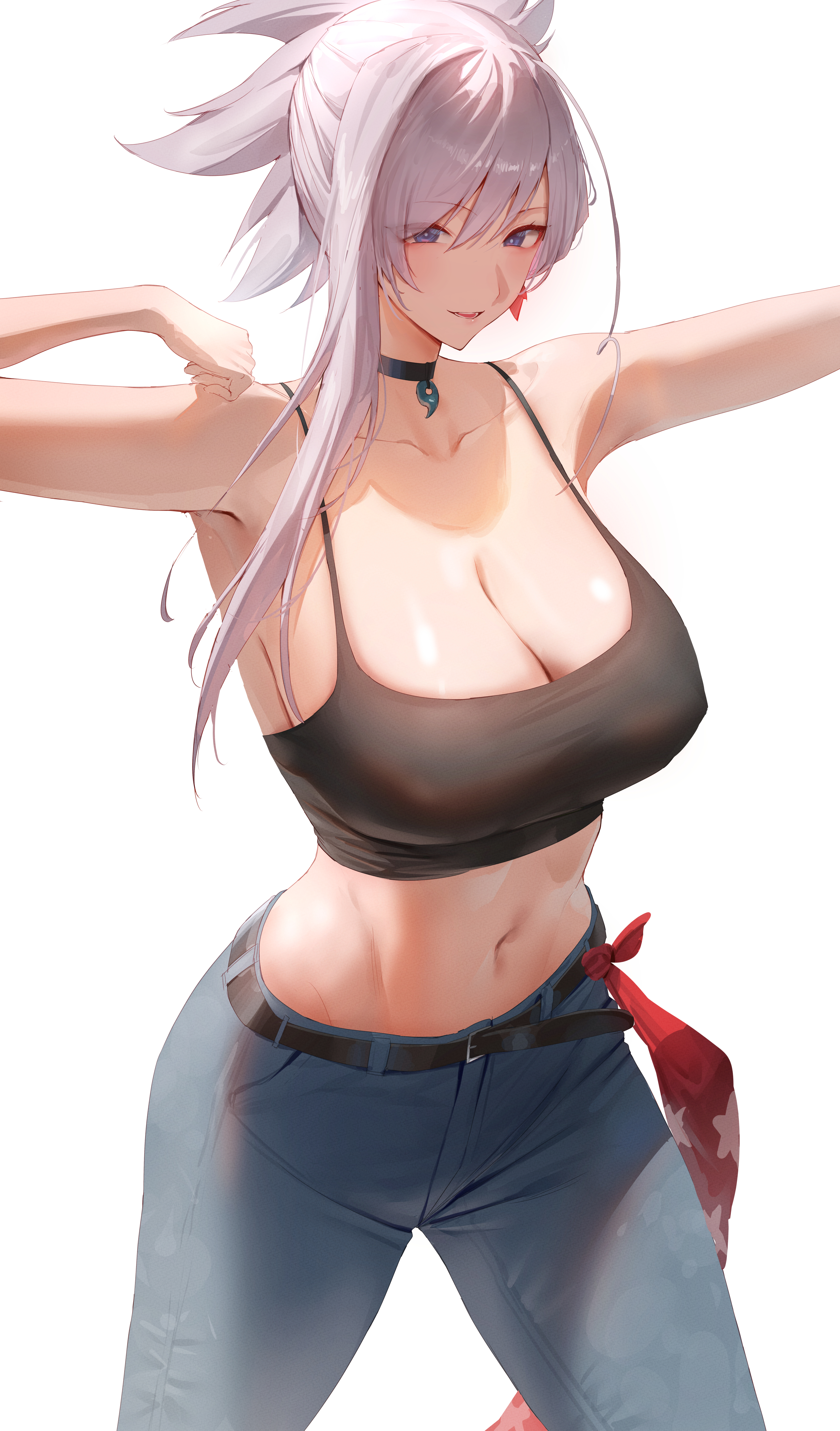 erect_nipples fate/grand_order miyamoto_musashi_(fate) rororo