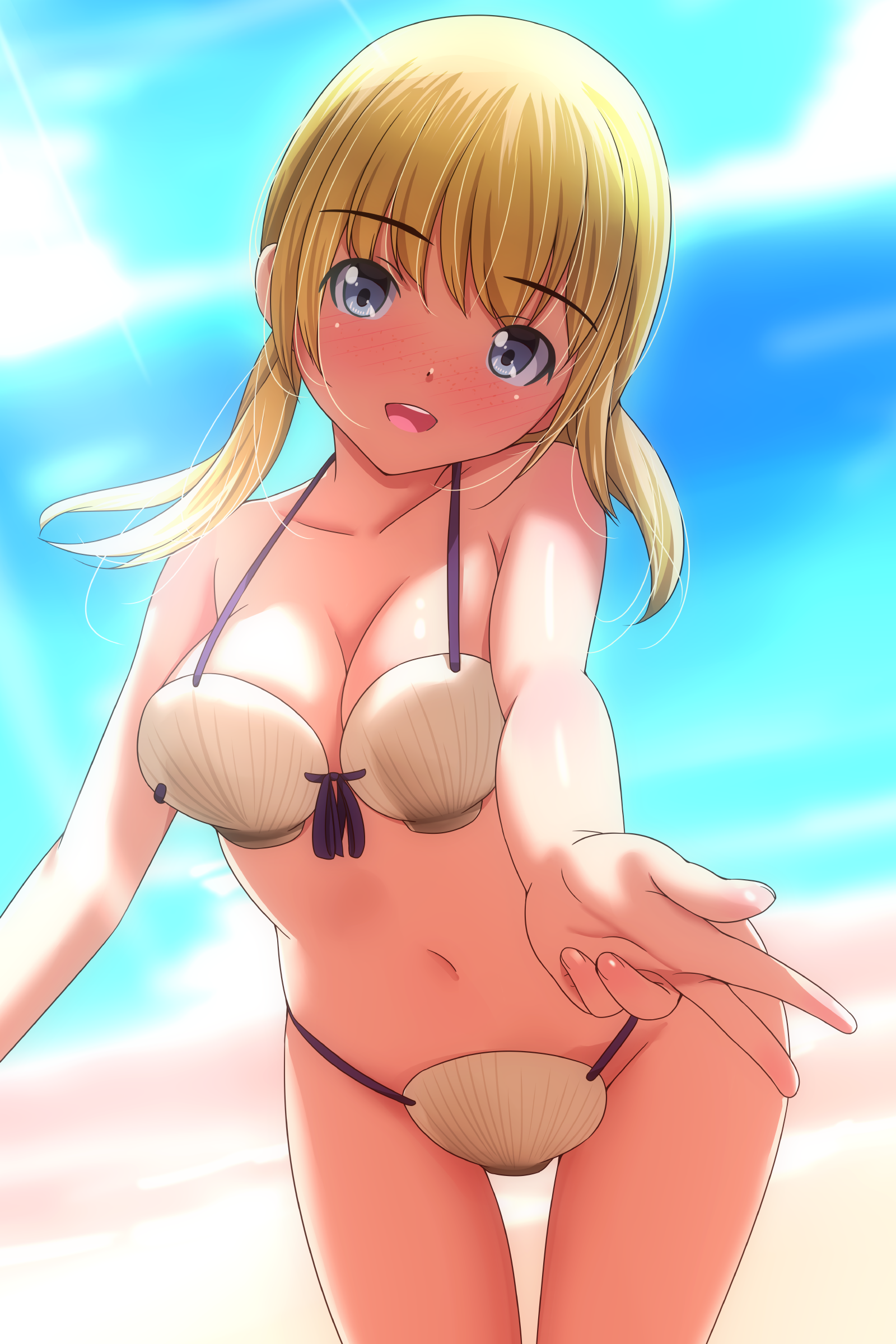 bikini bikini_top matsunaga_kouyou swimsuits
