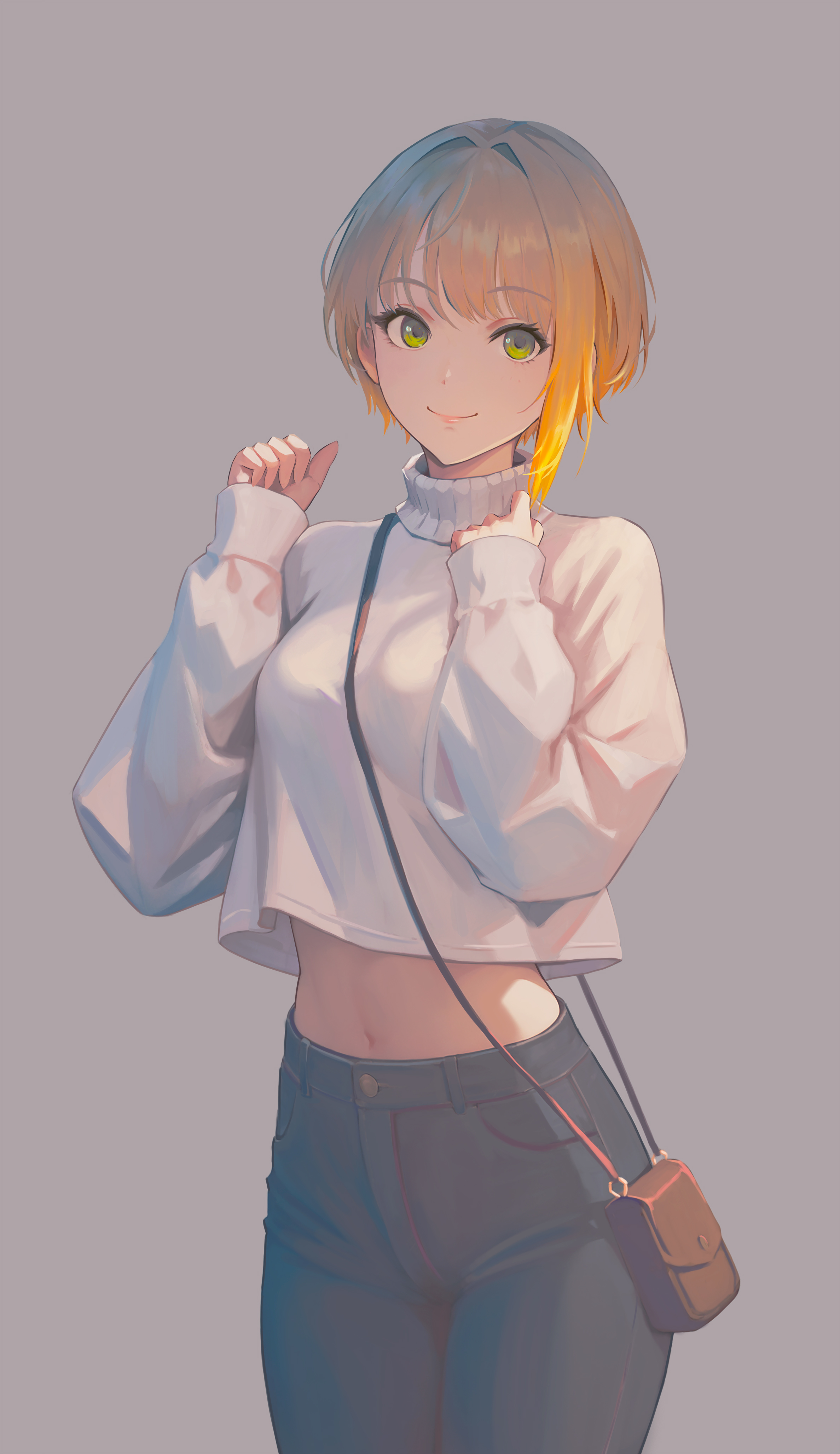 miyamoto_frederica qingli_ye sweater the_idolm@ster the_idolm@ster_cinderella_girls