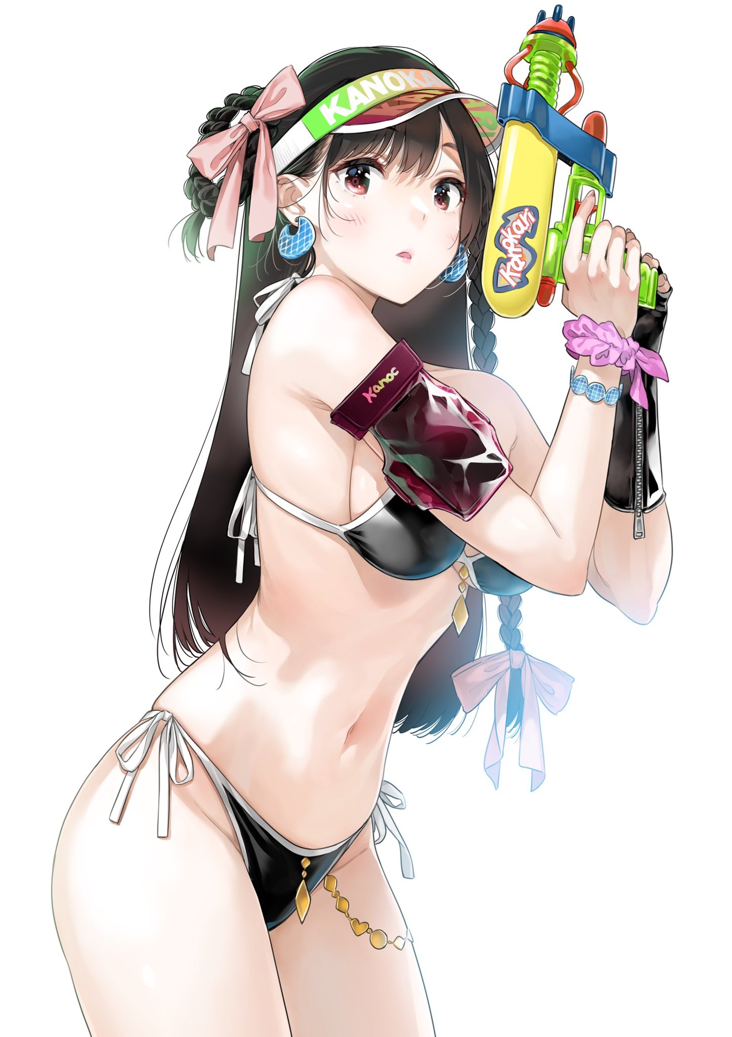 bikini gun ichinose_chizuru kanojo_okarishimasu miyajima_reiji swimsuits
