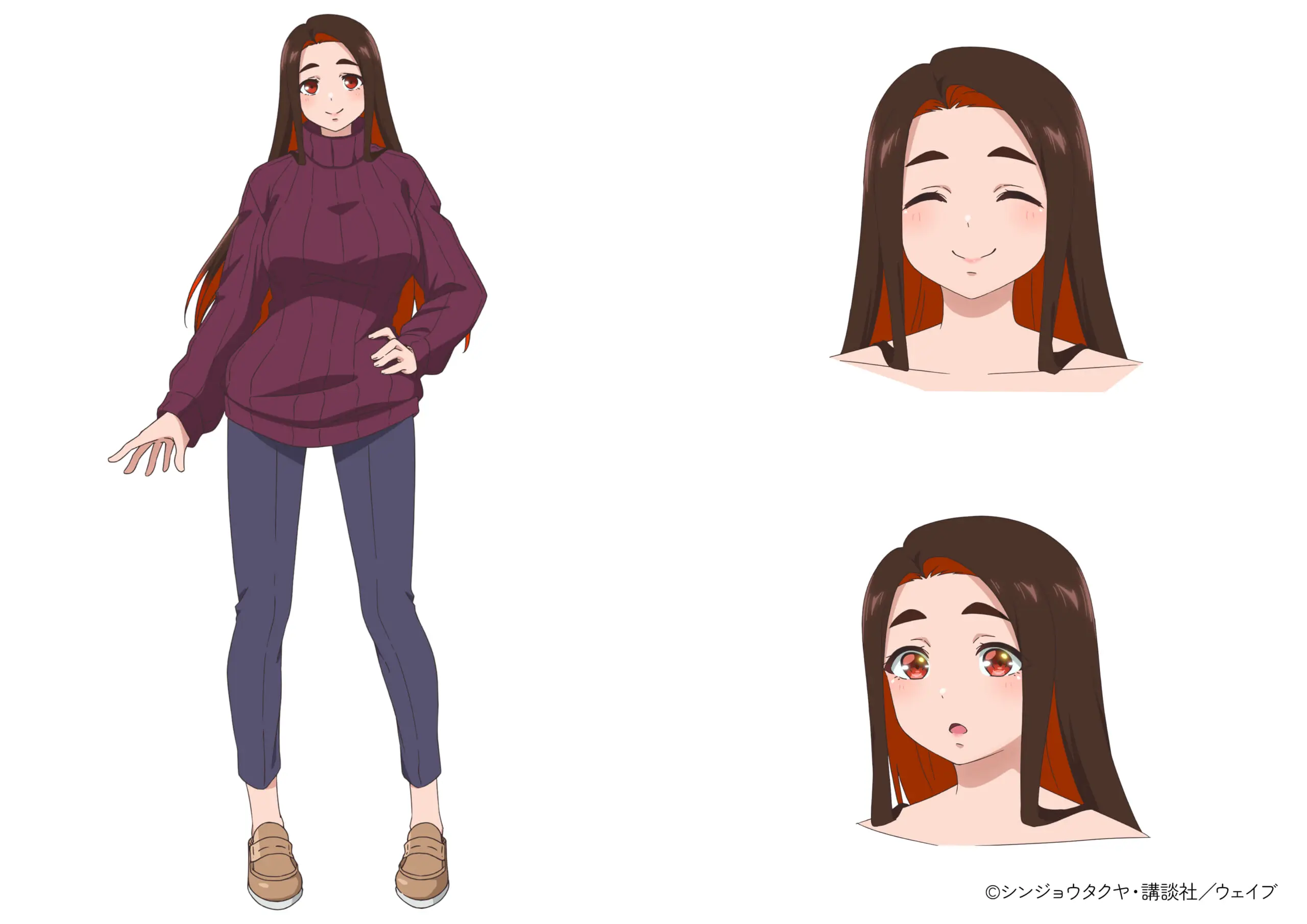 character_design hongou_miyuki sawaranaide_kotesashi-kun sweater tagme