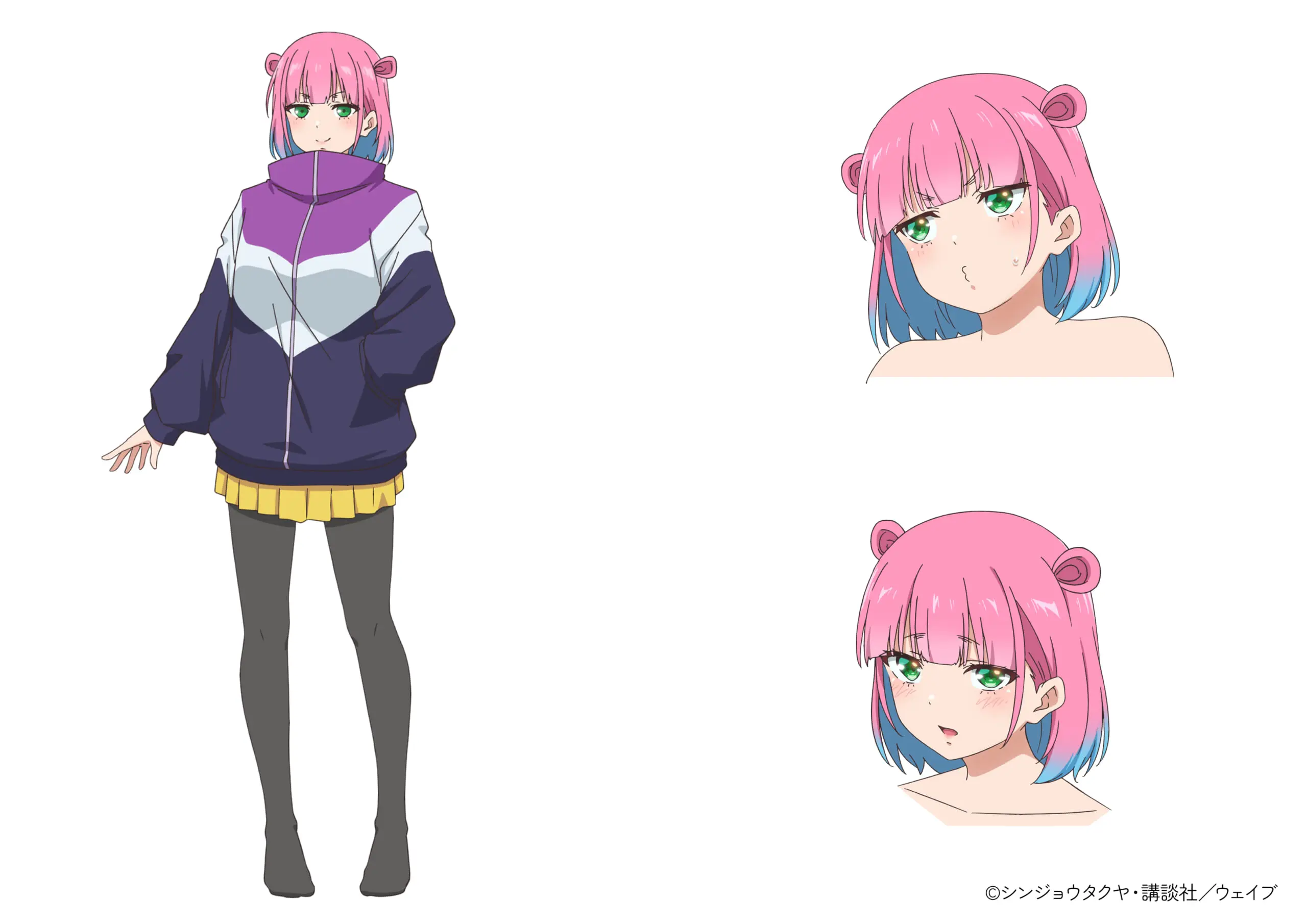 character_design gym_uniform pantyhose sawaranaide_kotesashi-kun sayamagaoka_chiyo seifuku tagme