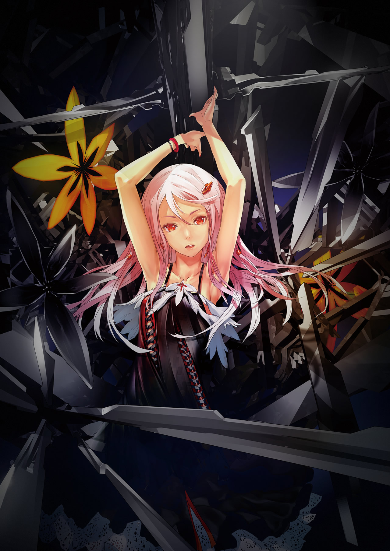 Redjuice Guilty Crown Yuzuriha Inori Mecha Yande Re