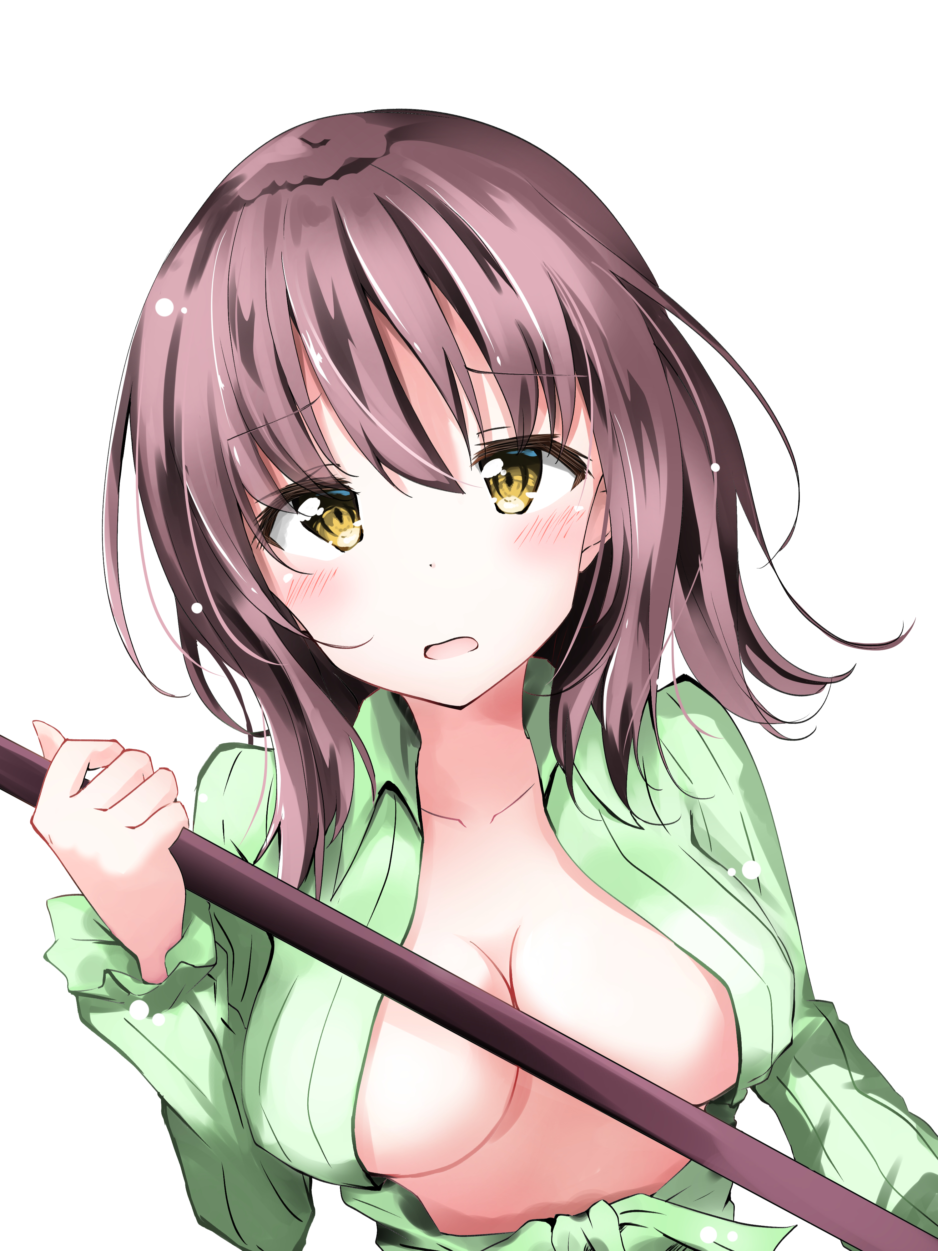 itsuwa kuromiko_shoujo no_bra open_shirt toaru_majutsu_no_index