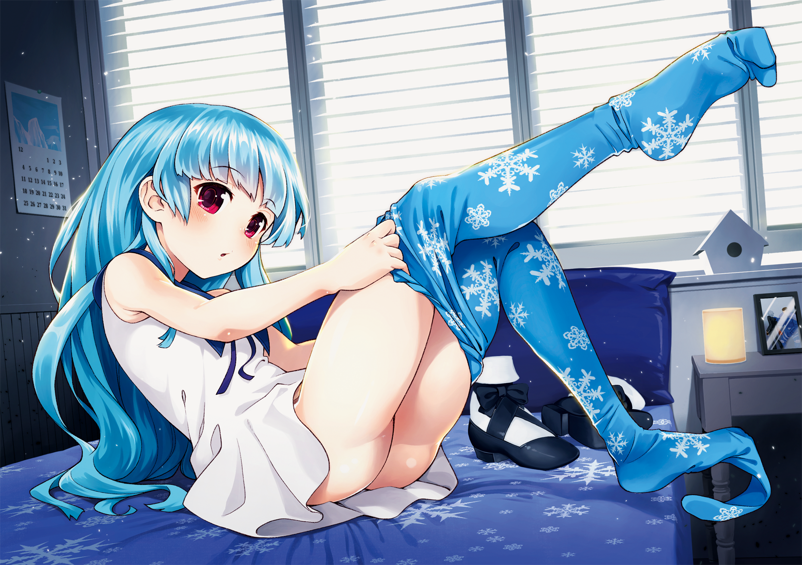 ass dress feet hayashi_keita king_of_fighters kula_diamond nopan pantyhose undressing