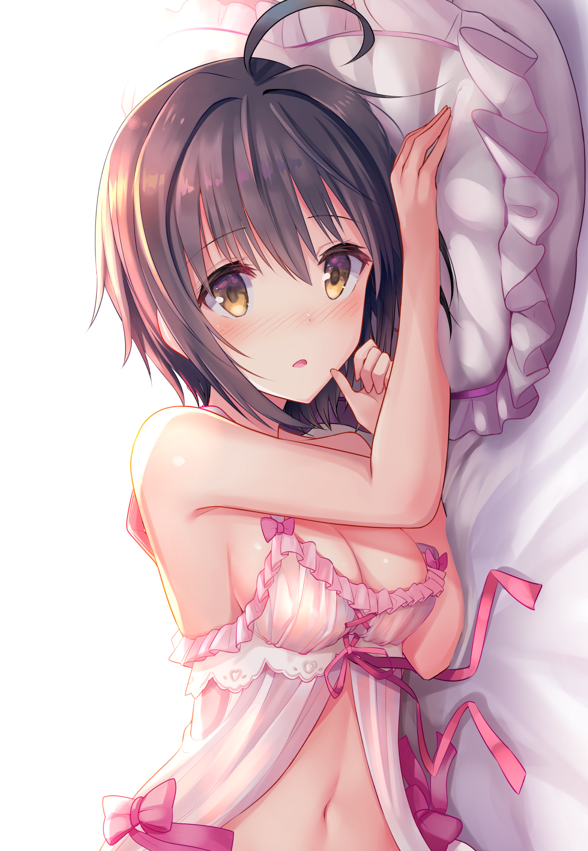 cleavage kohinata_miho lingerie the_idolm@ster the_idolm@ster_cinderella_girls yurin