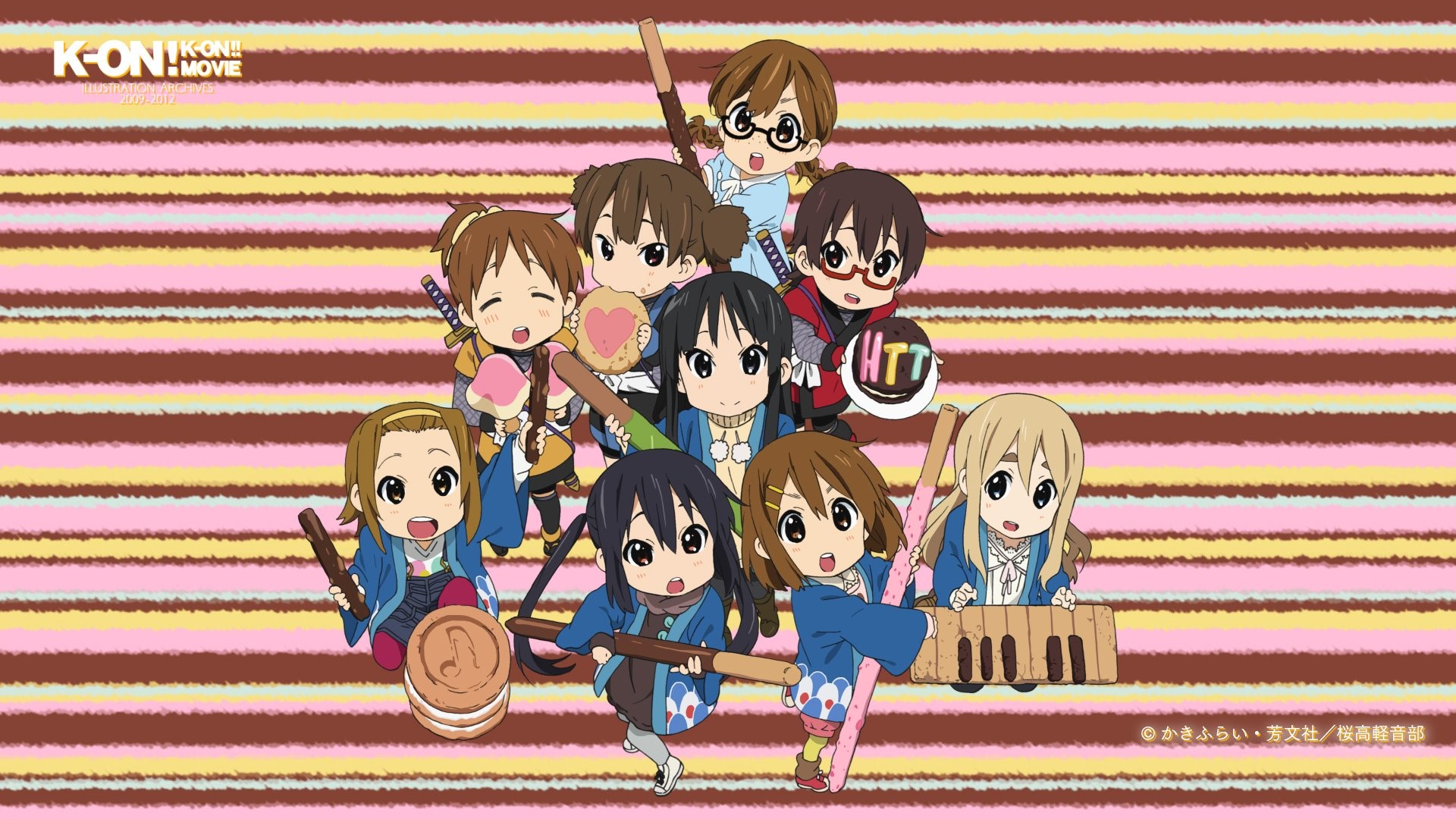 horiguchi yukiko k-on! akiyama mio hirasawa ui hirasawa yui kotobuki ...