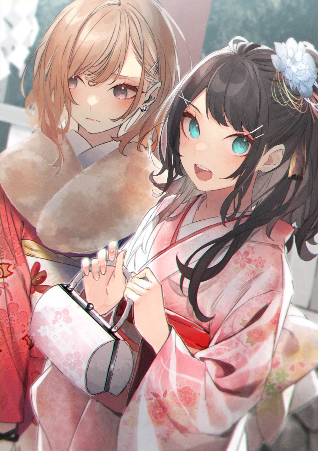 asada_kana kimono kuwashima_rein miyano_mizuki saitei_rank_no_boukensha_yuusha_shoujo_wo_sodateru