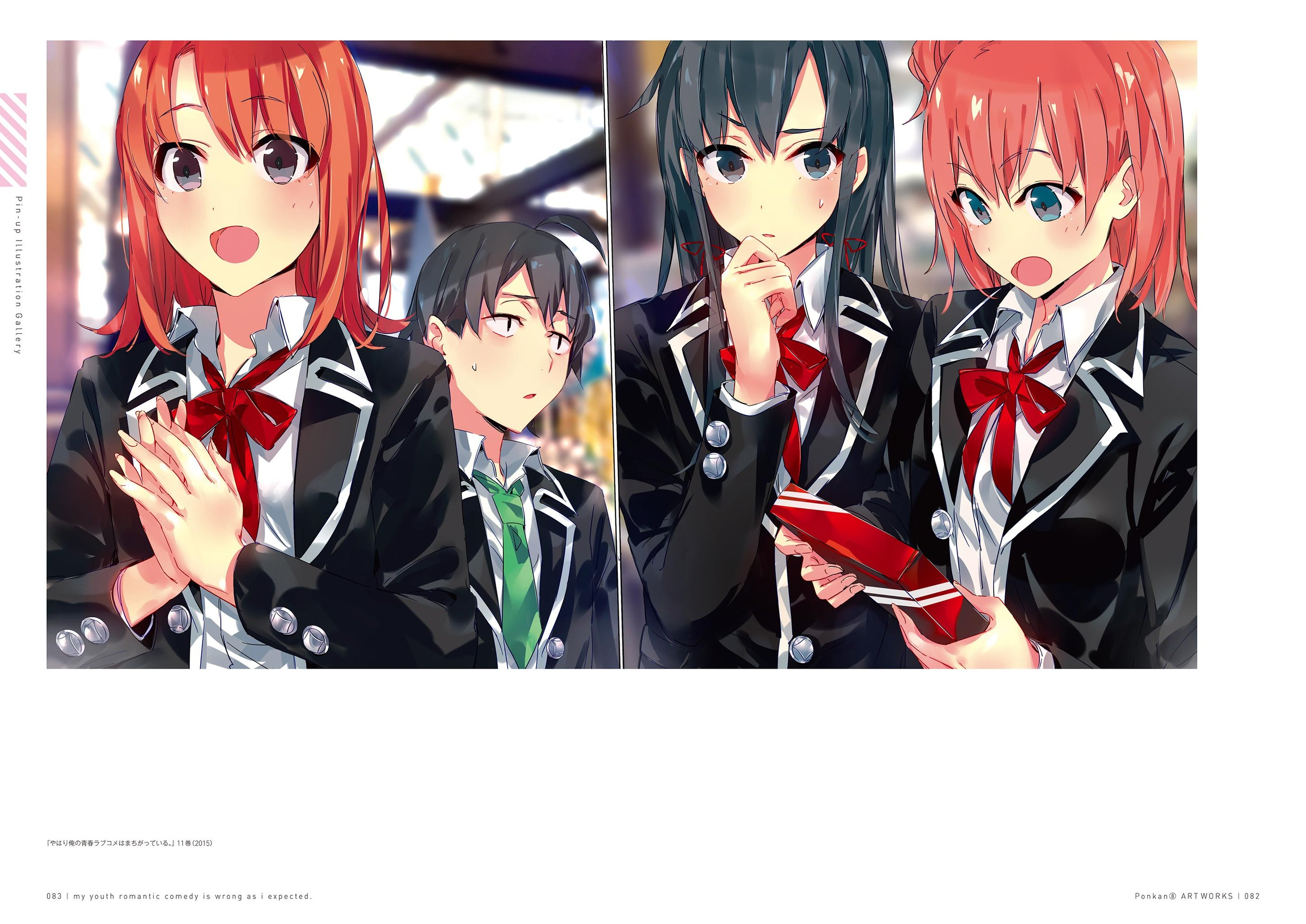 Pin on Yahari Ore no Seishun Love Come wa Machigatteiru