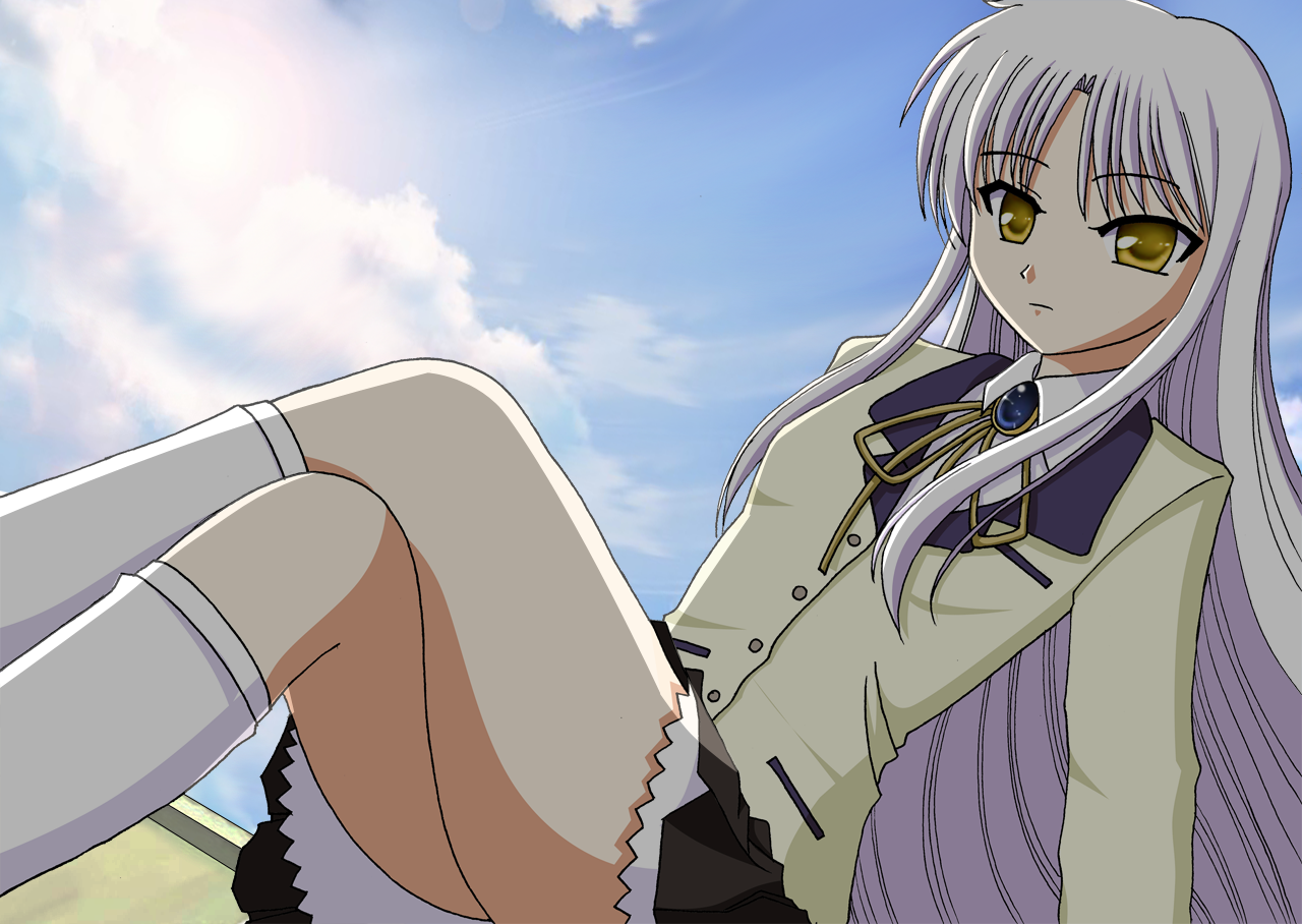 angel_beats! artemisumi seifuku tachibana_kanade