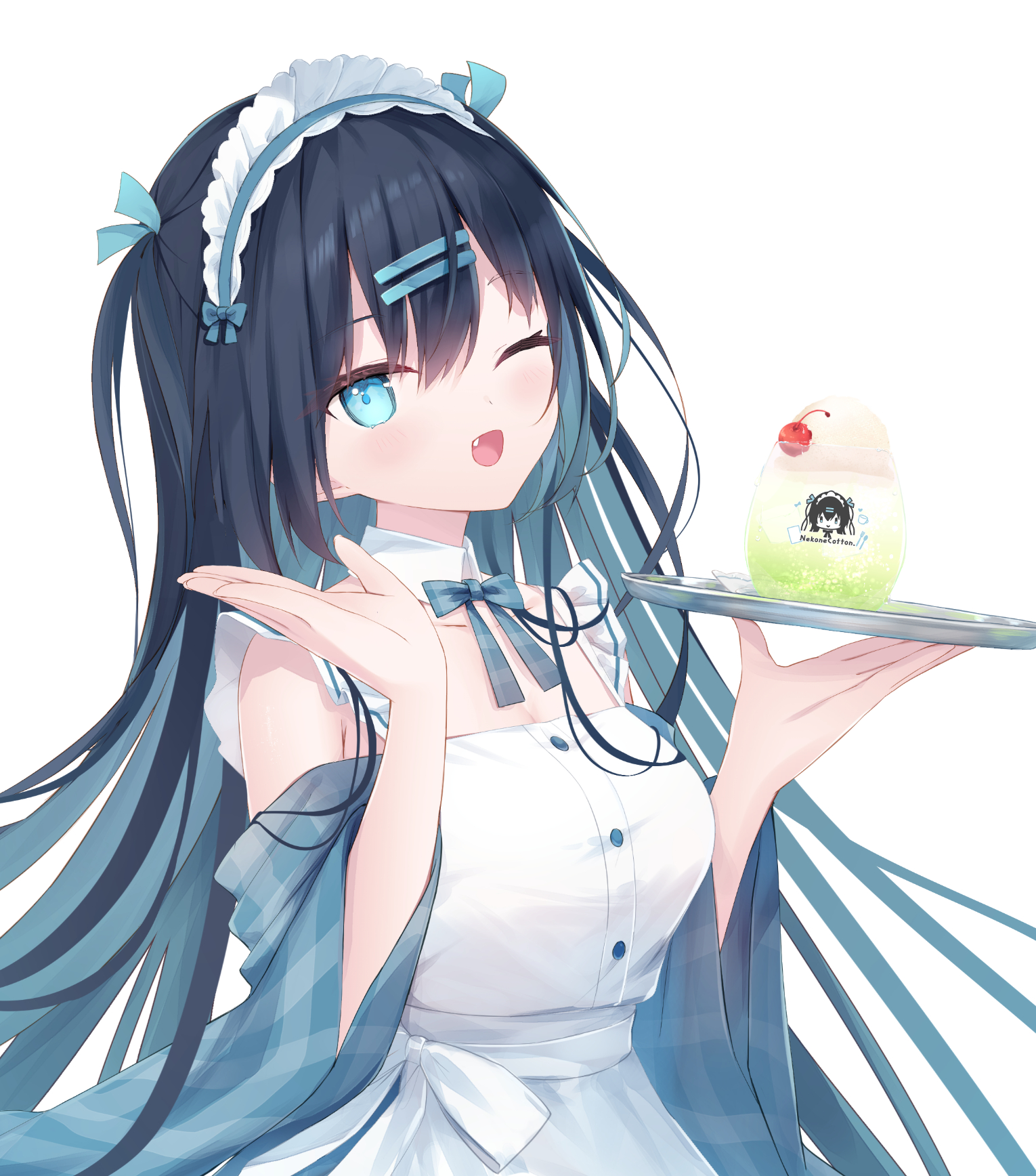 humuyun maid tsukune_(humuyun) wa_maid waitress