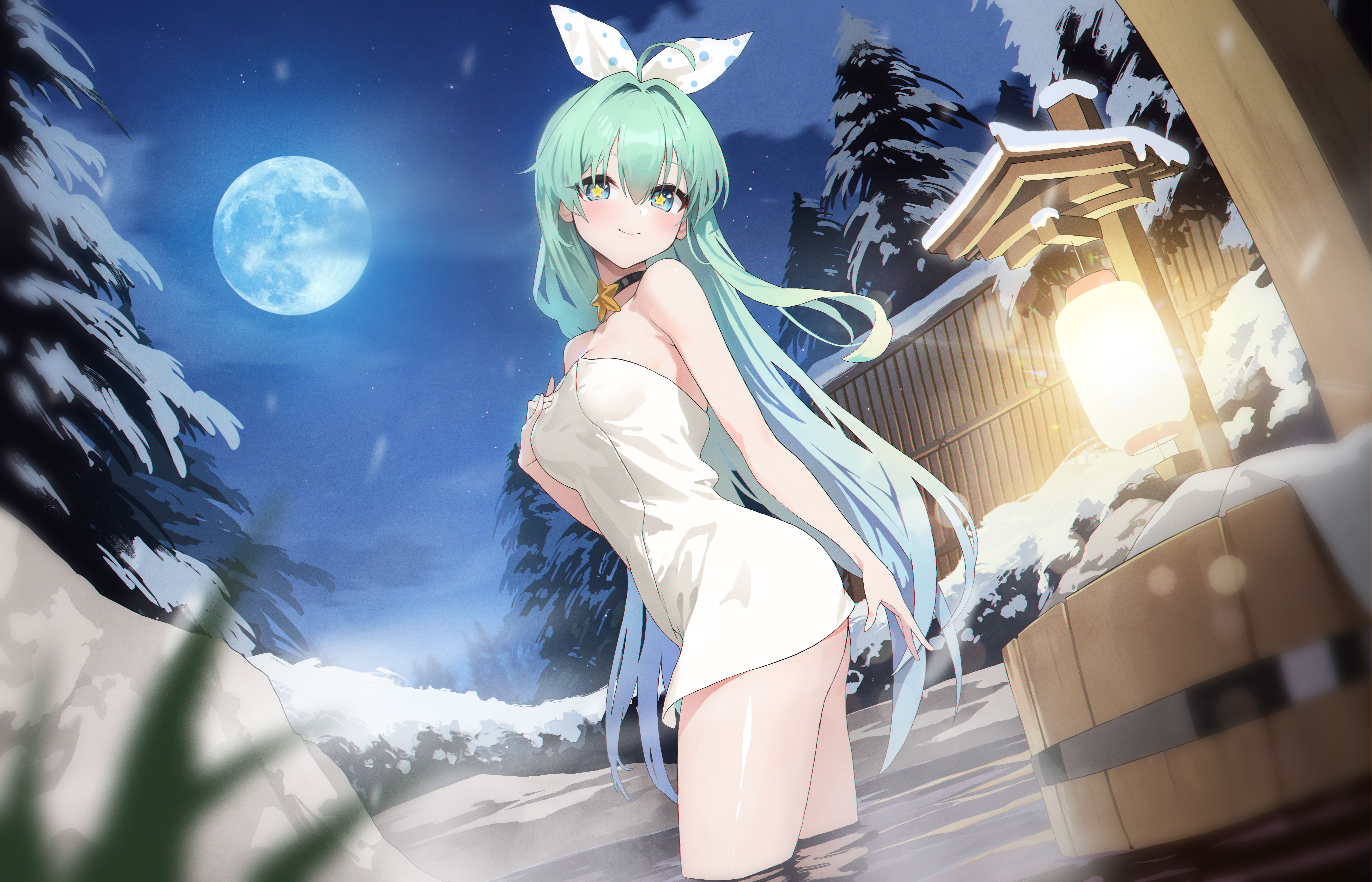 erica_(soccer_spirits) jpeg_artifacts migu_(iws2525) onsen soccer_spirits towel wet