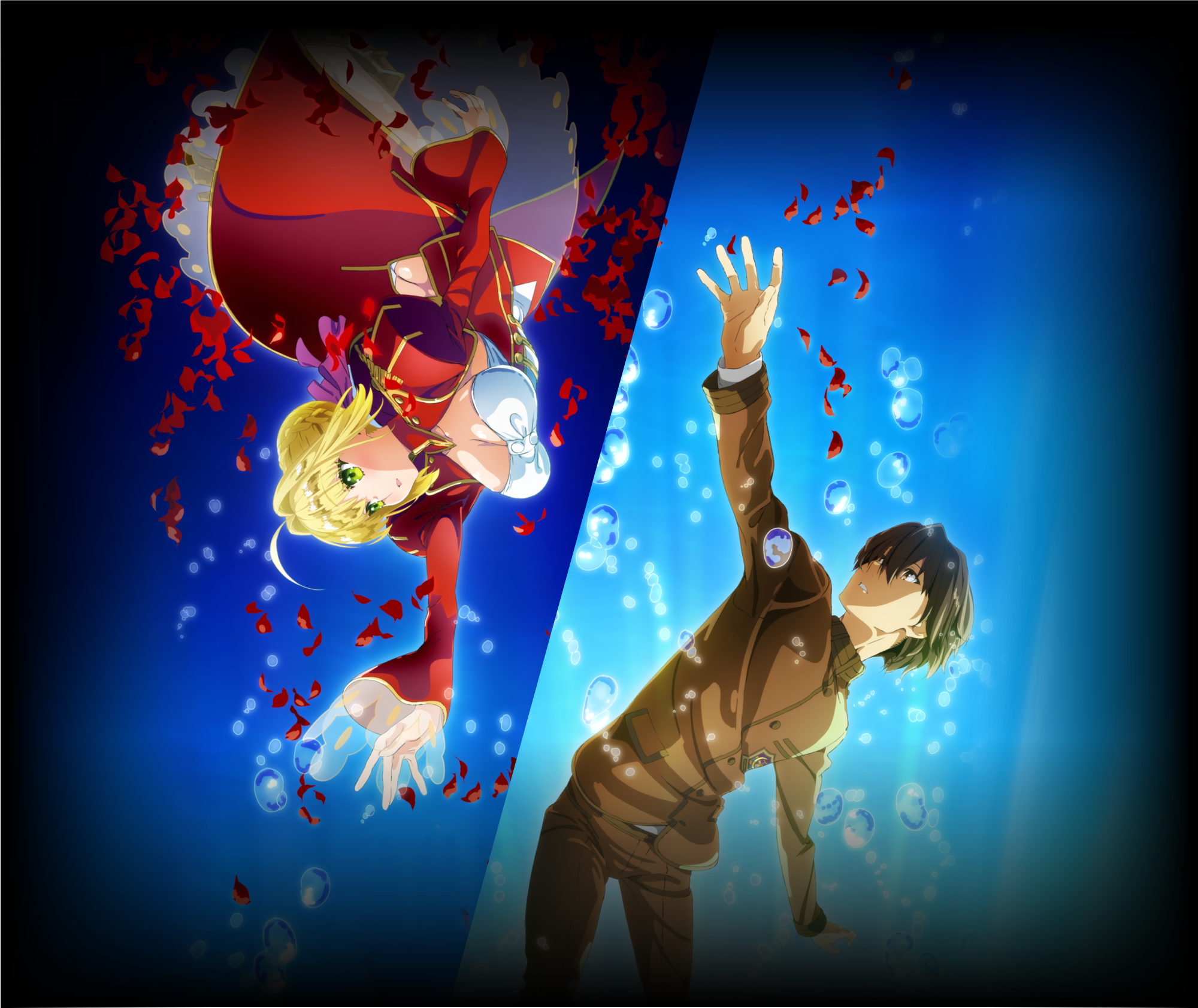 fate/extra fate/extra last encore fate/stay night kishinami hakuno male ...