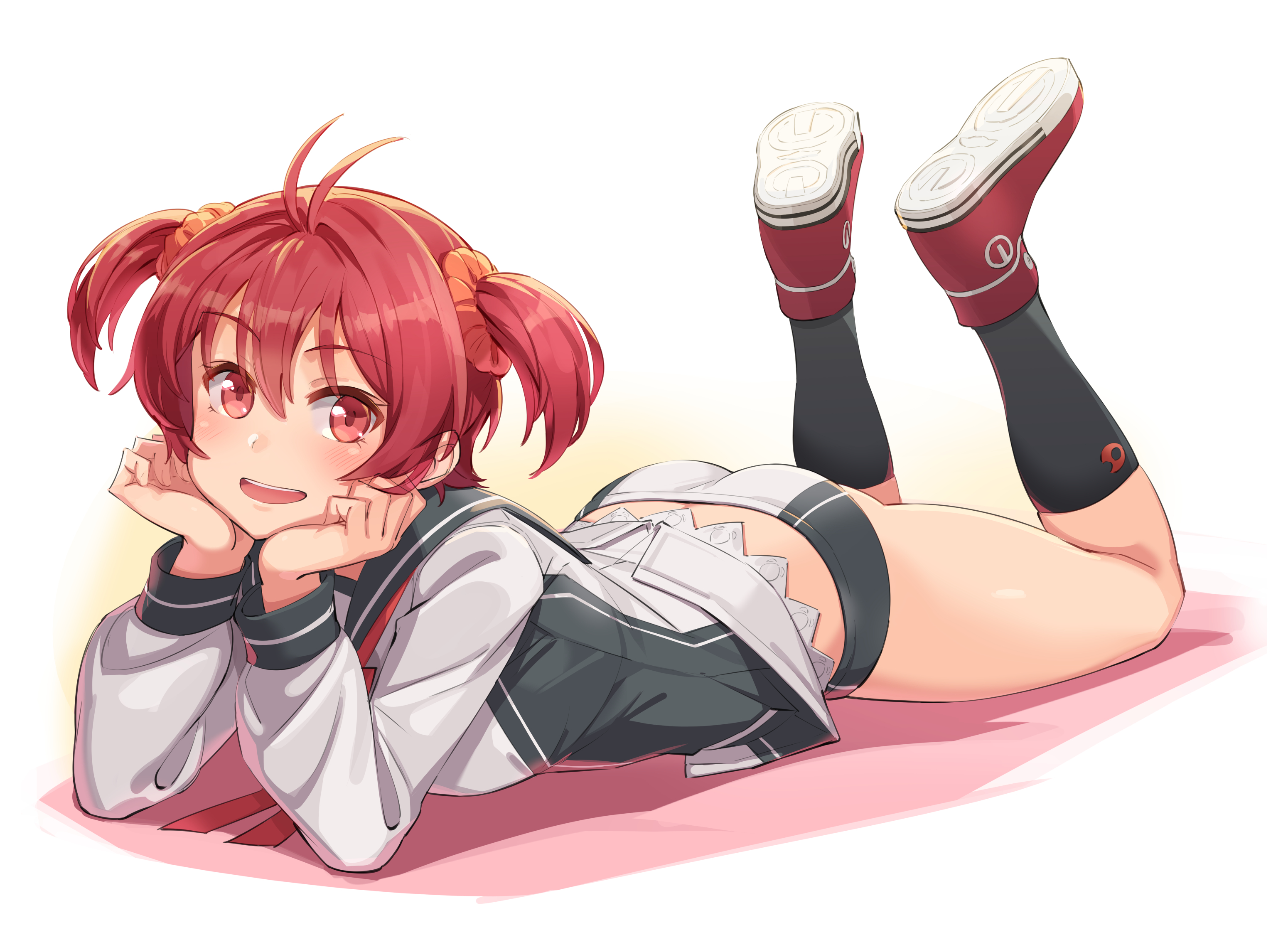 ass buruma isshiki_akane michairu. seifuku vividred_operation