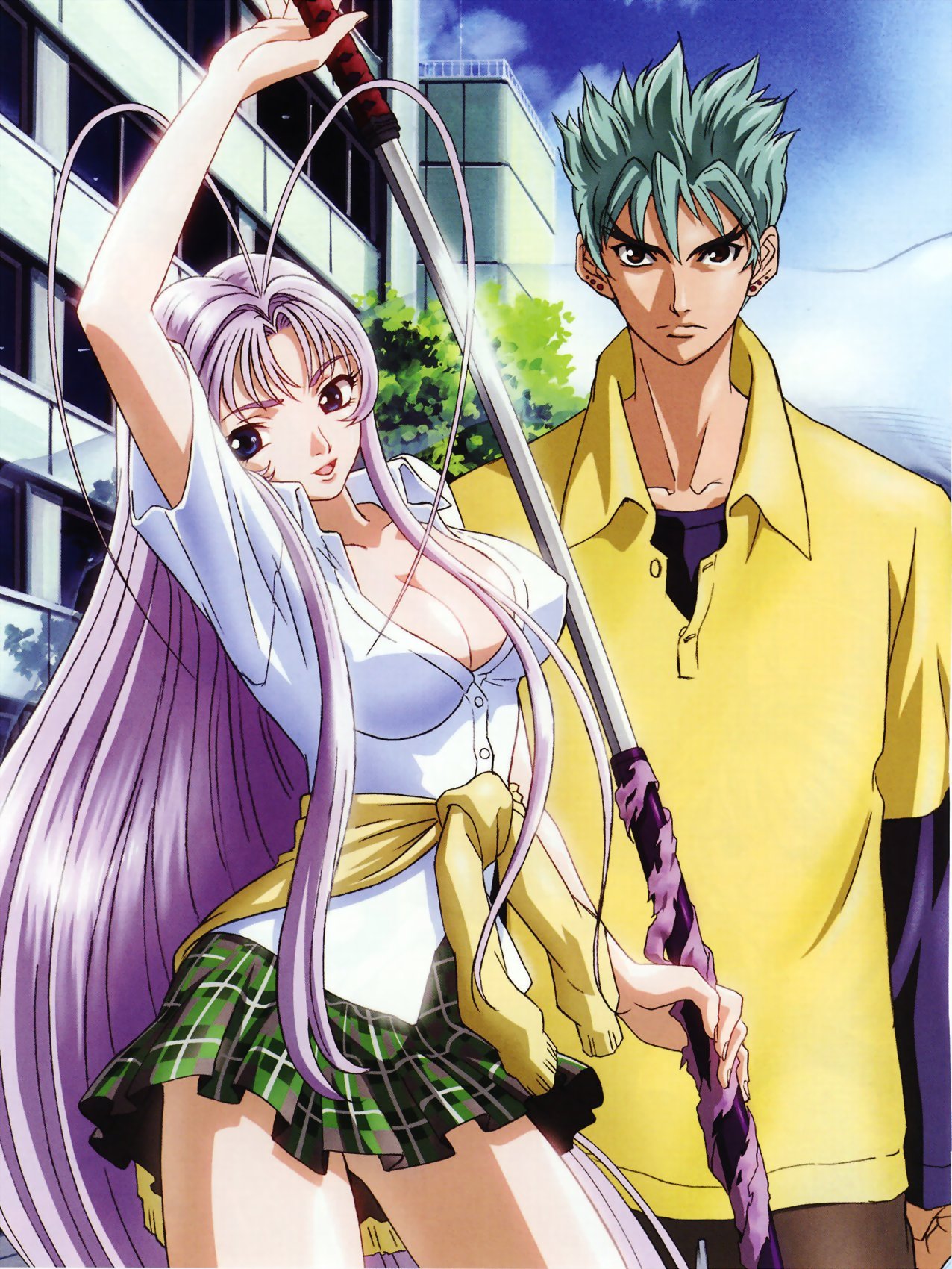 Maya Natsume(Tenjou Tenge) vs Saya Kisaragi(Blood-C) - Battles - Comic Vine