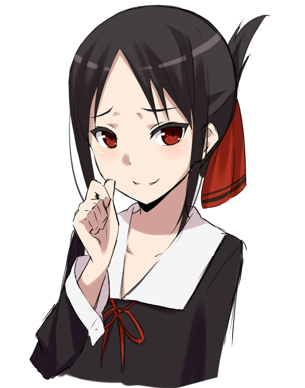 pomu kaguya-sama wa kokurasetai ~tensai-tachi no renai zunousen~ shinomiya  kaguya seifuku, #629609