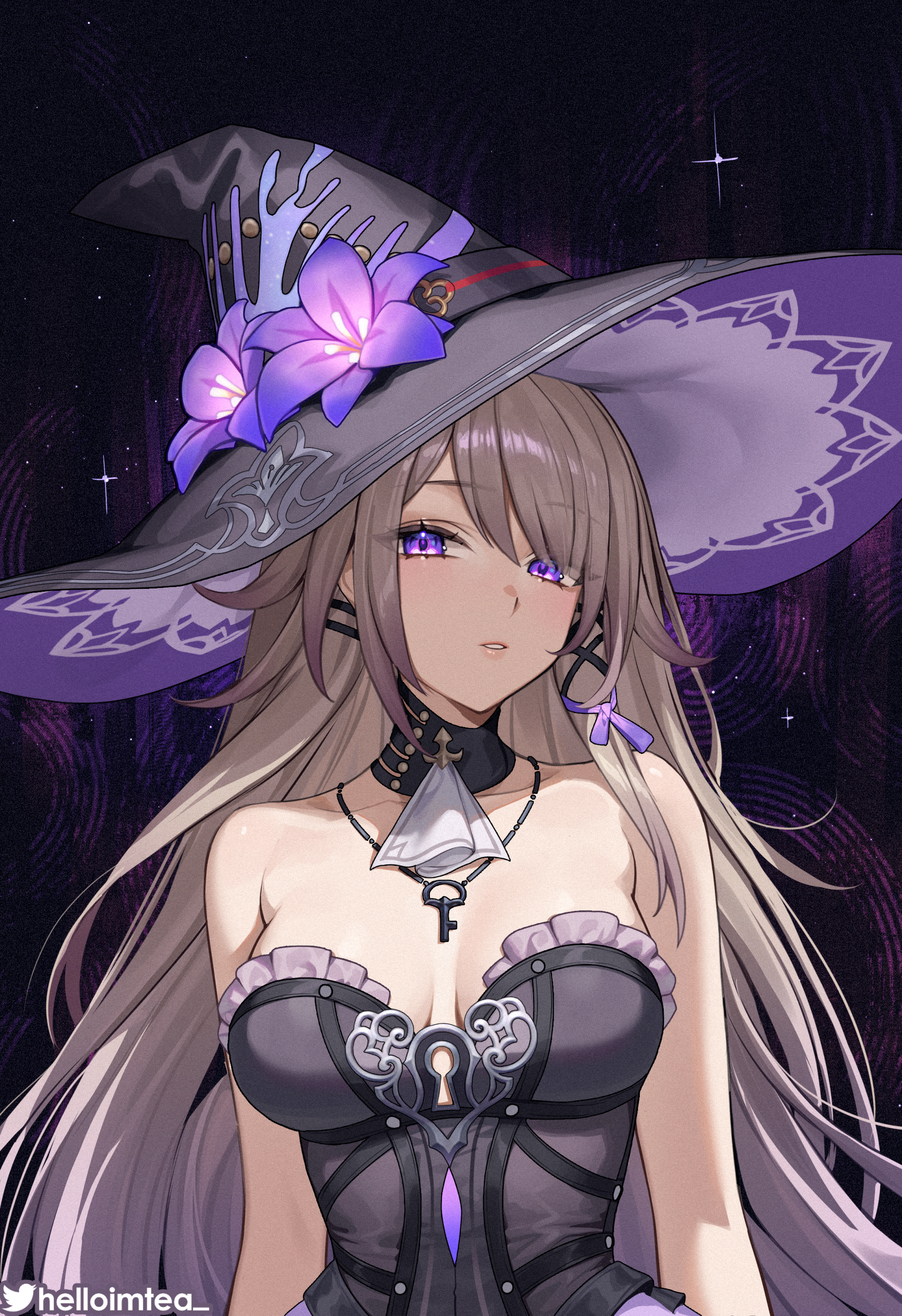 helloimtea herta honkai:_star_rail no_bra witch