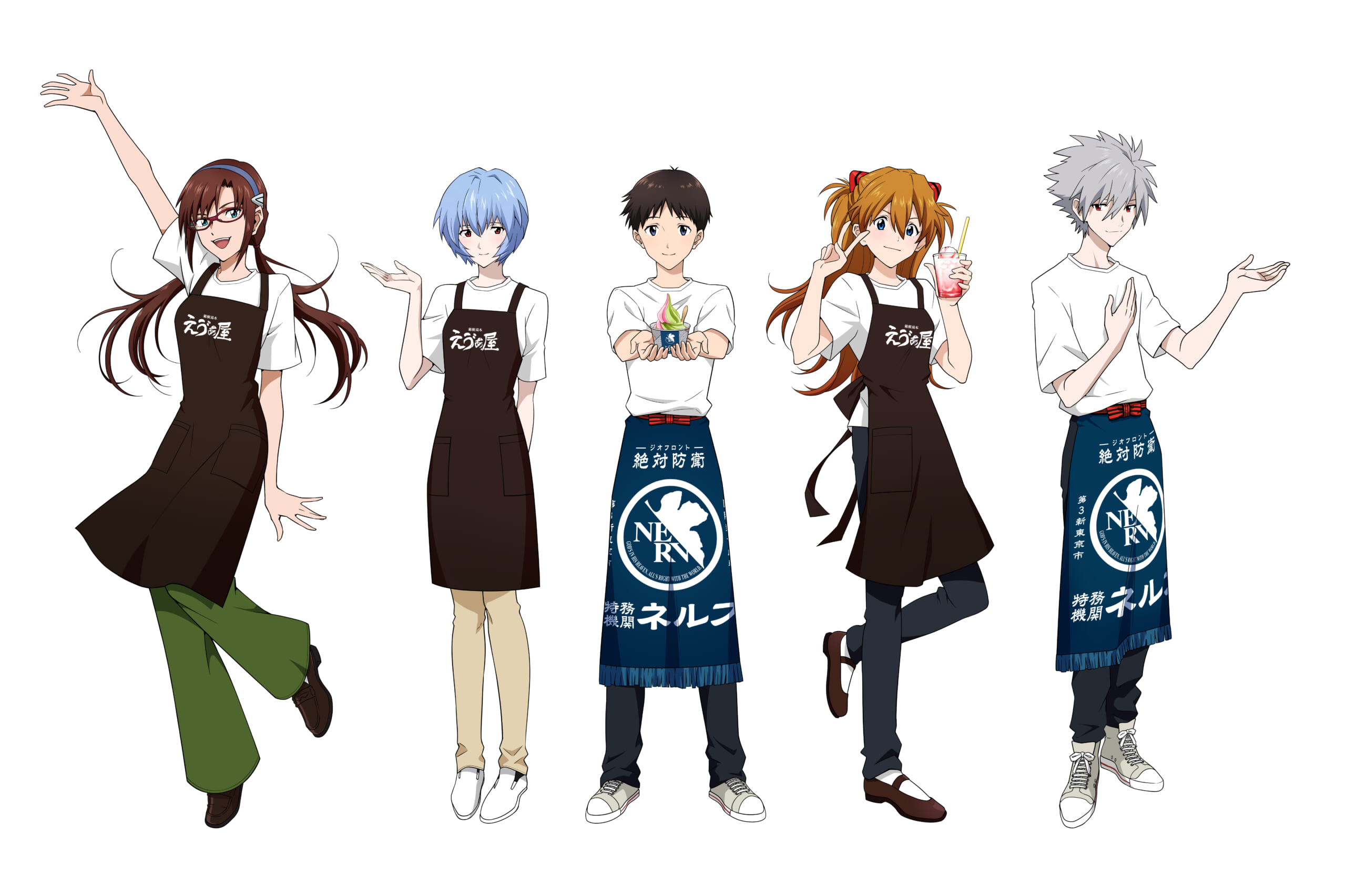 ayanami_rei ikari_shinji makinami_mari_illustrious megane nagisa_kaworu neon_genesis_evangelion souryuu_asuka_langley tagme