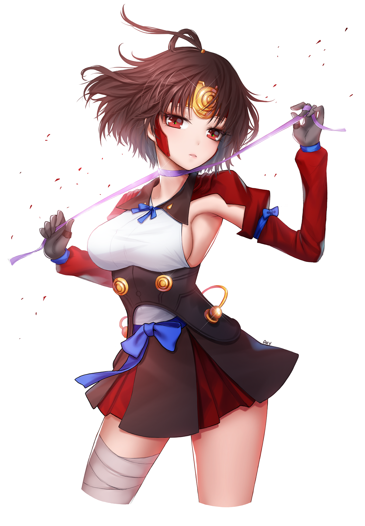 ango bandages koutetsujou_no_kabaneri mumei no_bra