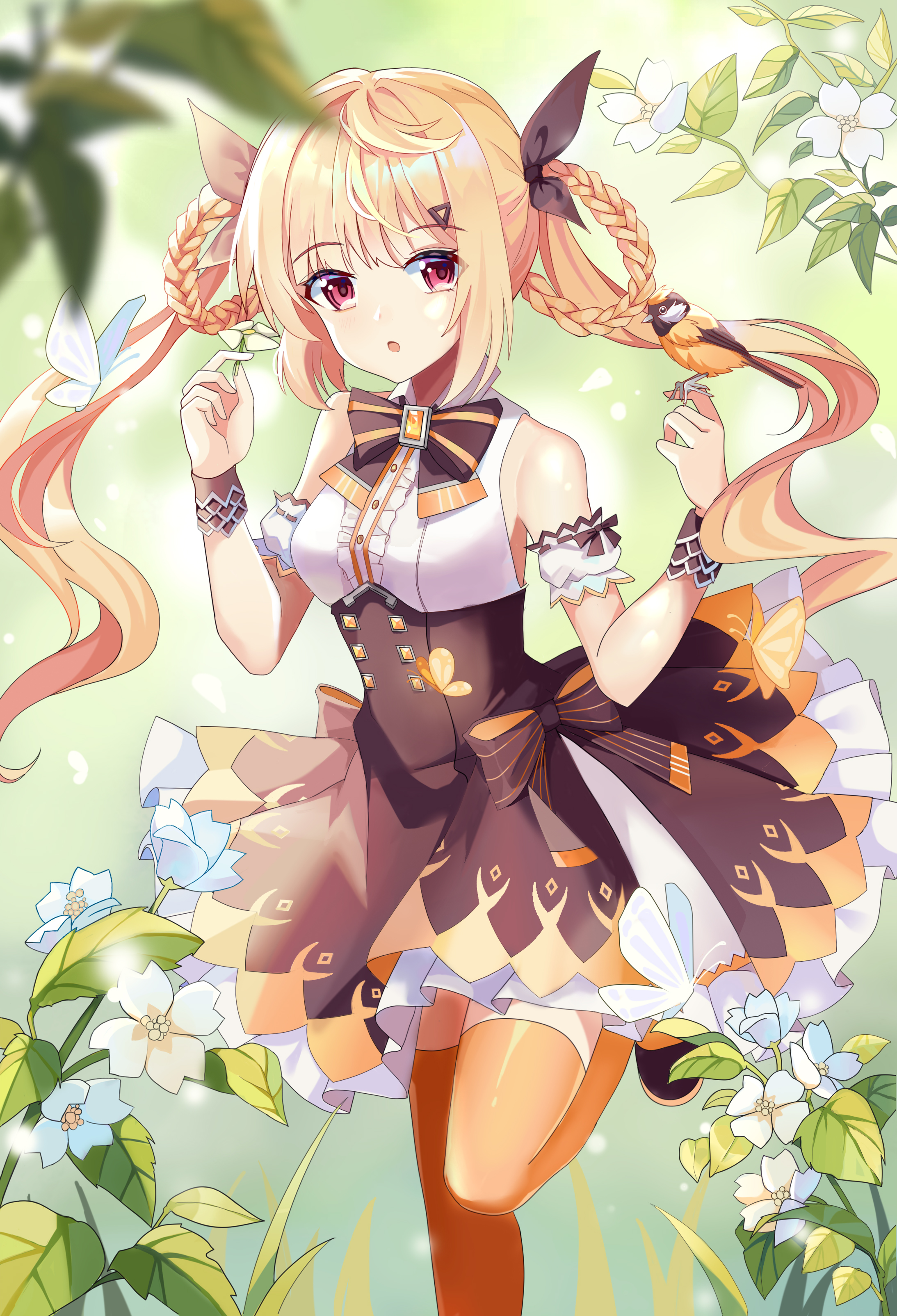 dress mofa_shaonu_luo skirt_lift thighhighs