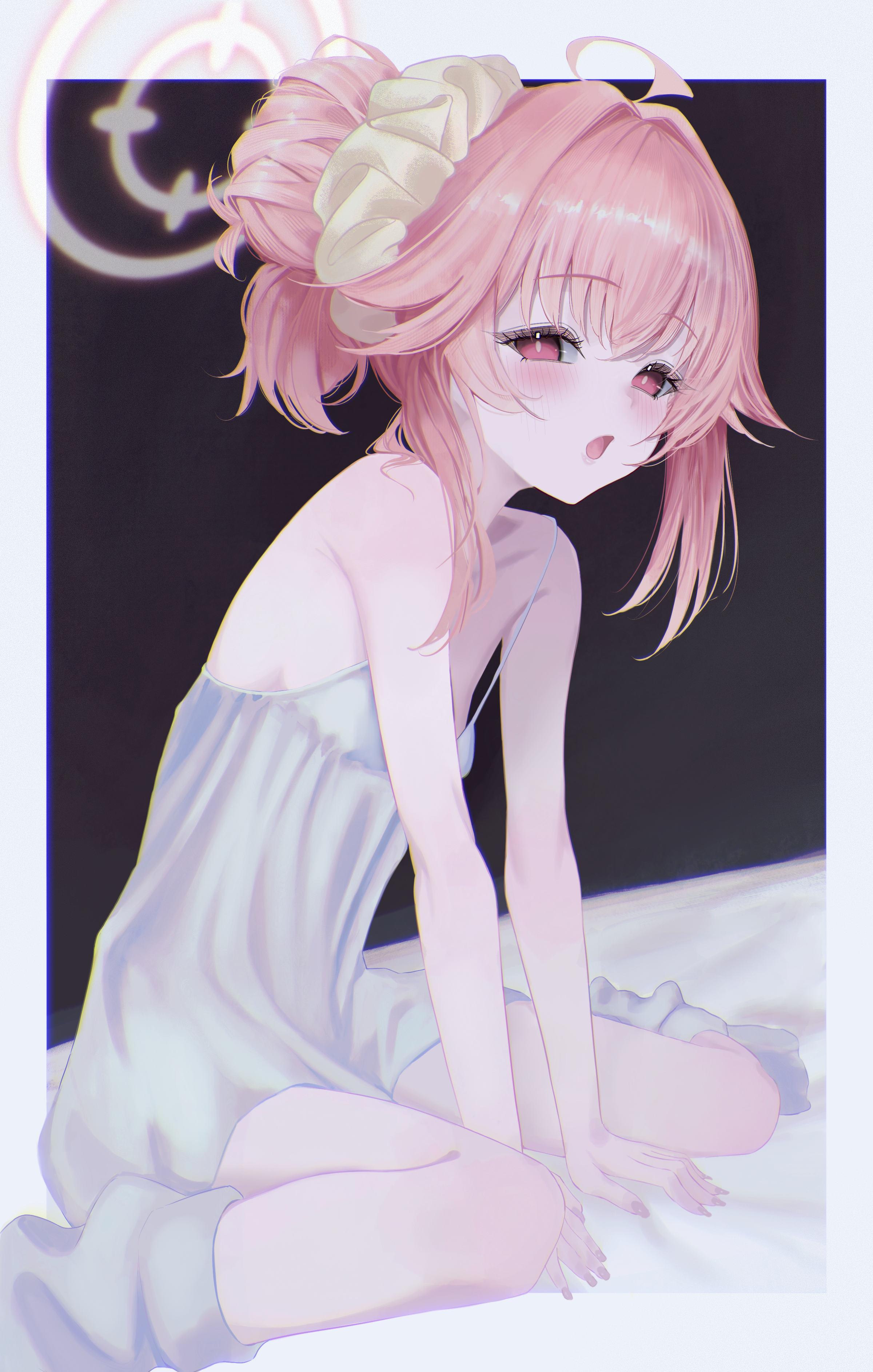 blue_archive halo lingerie loli oekaki_siro yutori_natsu