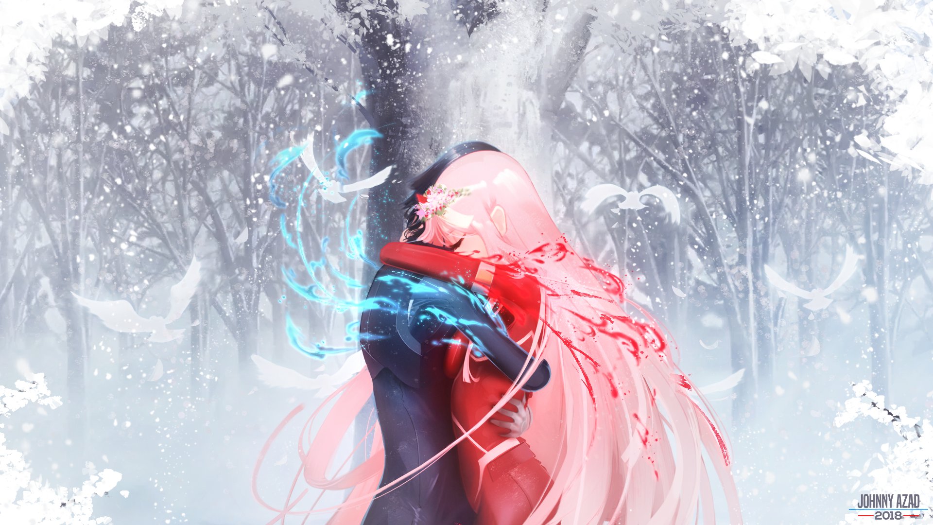 Theejohnnyazad Darling In The Franxx Hiro Darling In The Franxx Zero Two Darling In The Franxx Bodysuit Horns Wallpaper 468755 Yande Re,Sasuke Uchiha Pictures Download