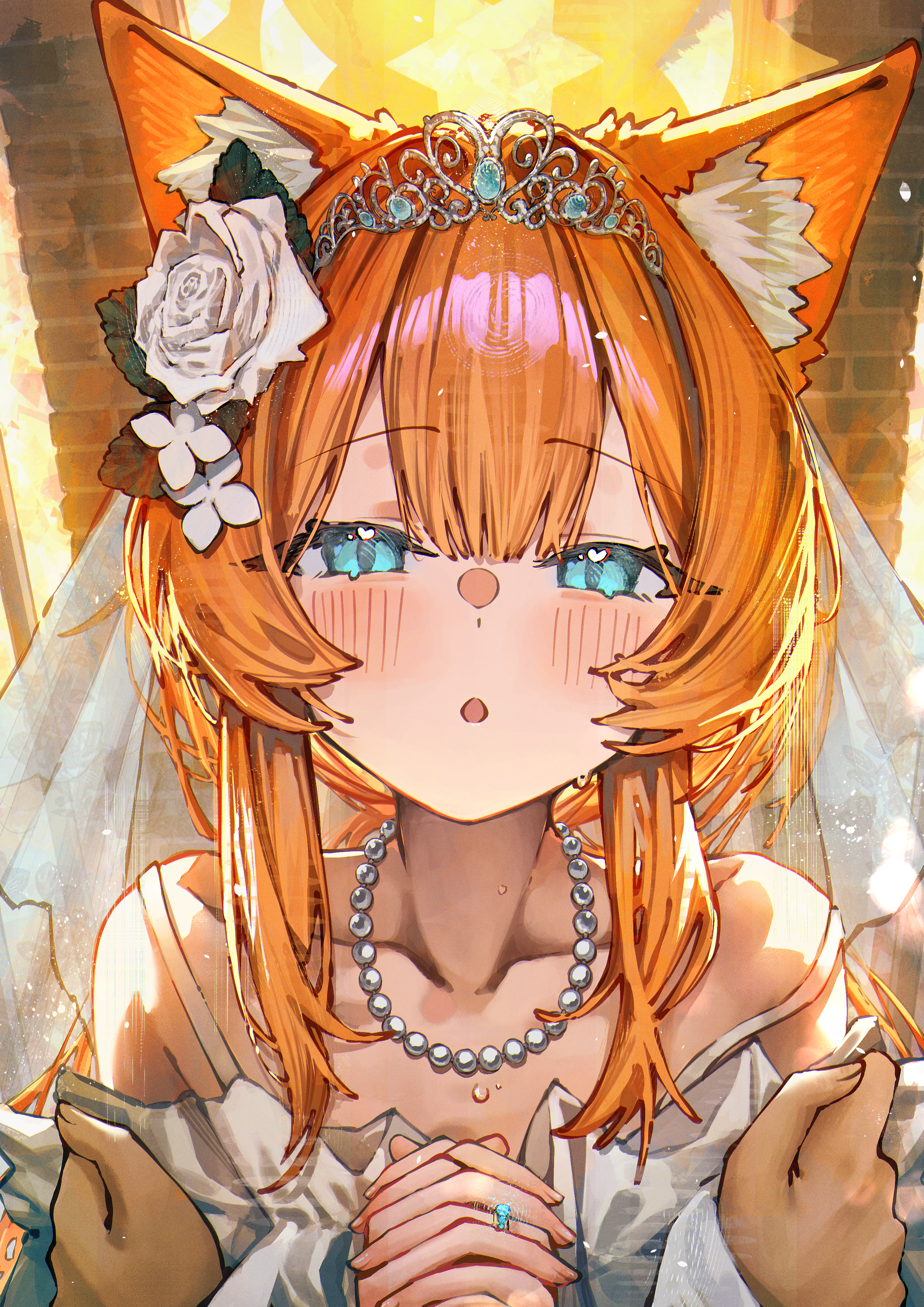 animal_ears betabeet blue_archive halo iochi_mari nekomimi