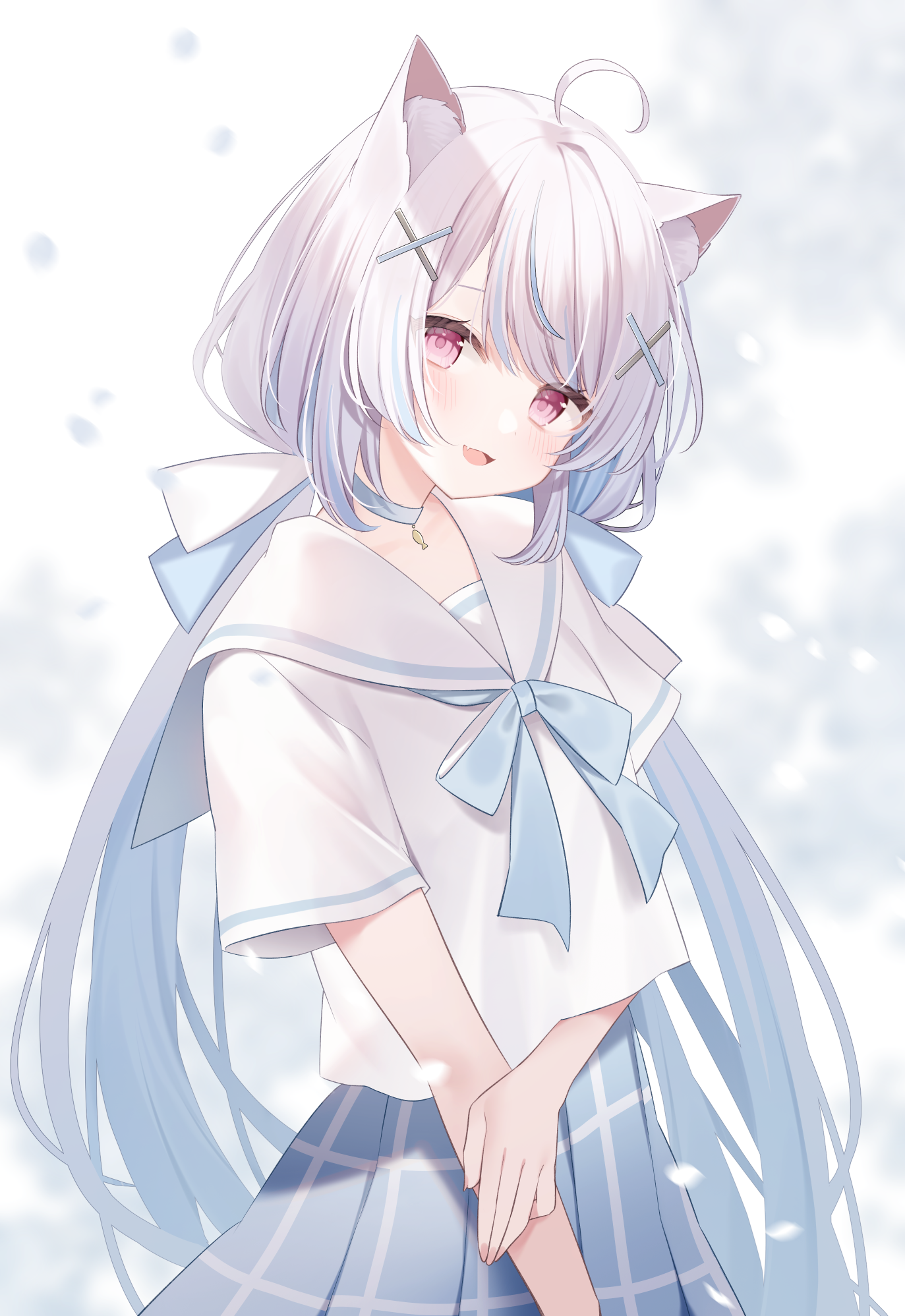 ragi (diabolik angle) shanoa asmr shanoa (vtuber) animal ears nekomimi  seifuku | #1168928 | yande.re