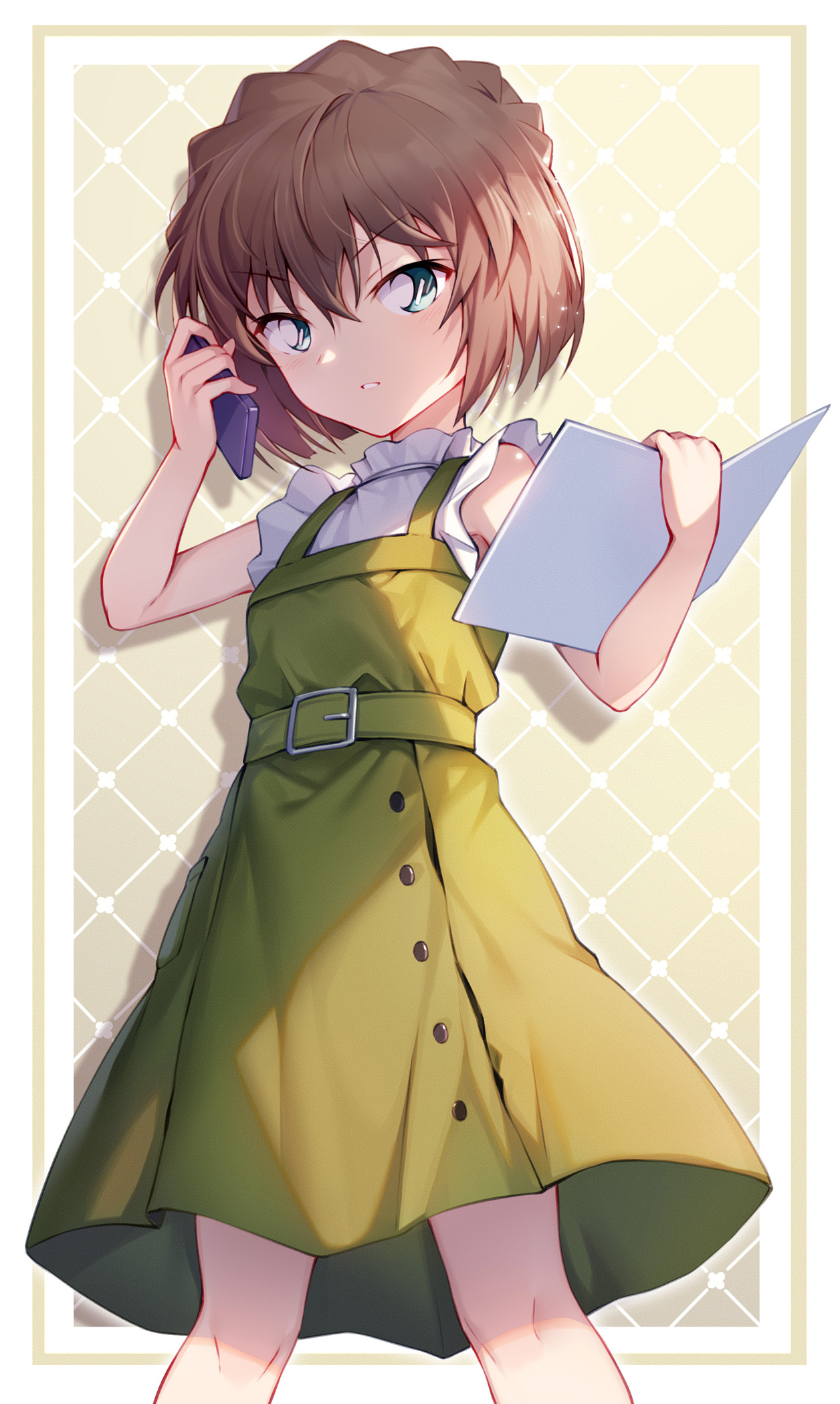 dress haibara_ai meitantei_conan taro_(ultrataro)