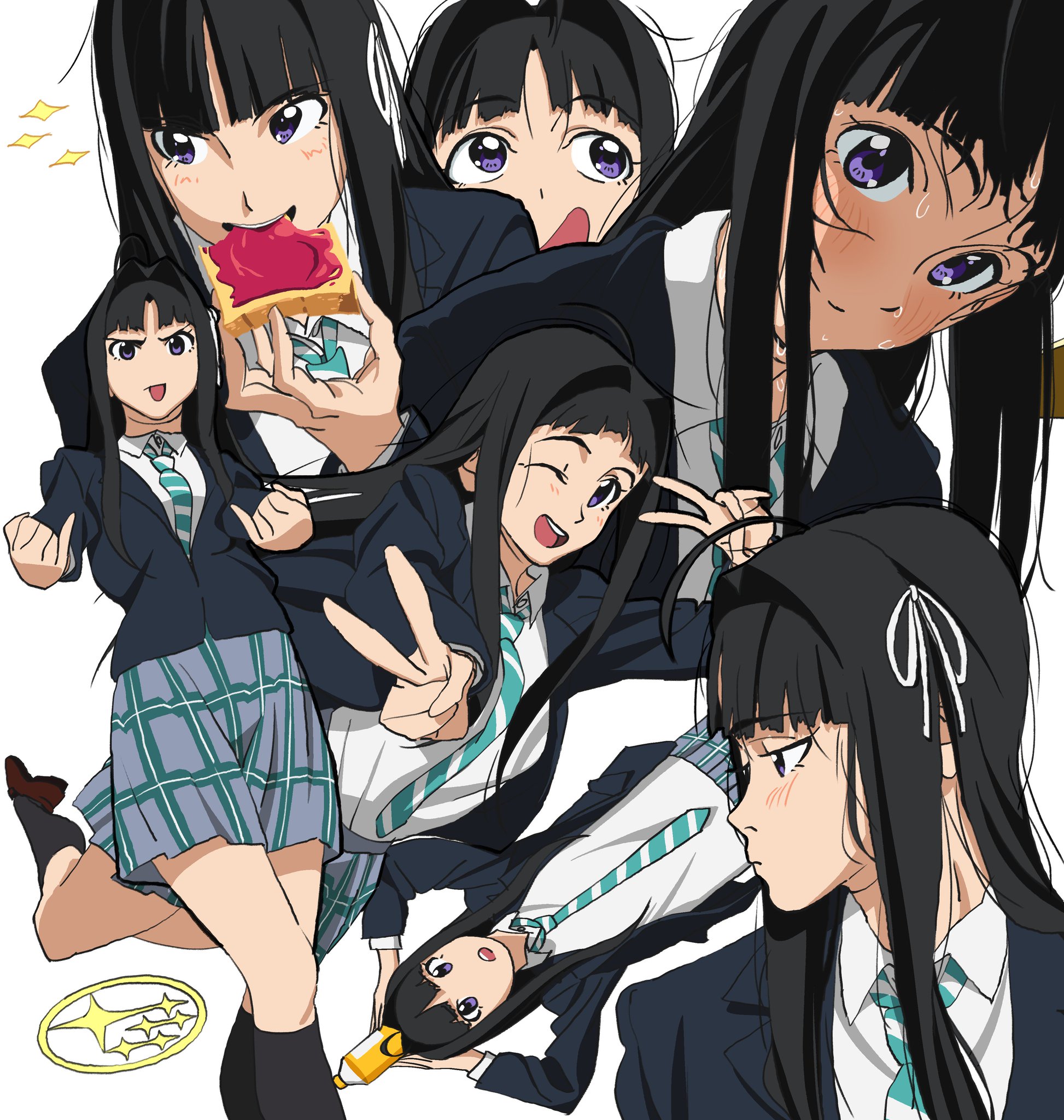 ani_ awa_subaru girls_band_cry seifuku